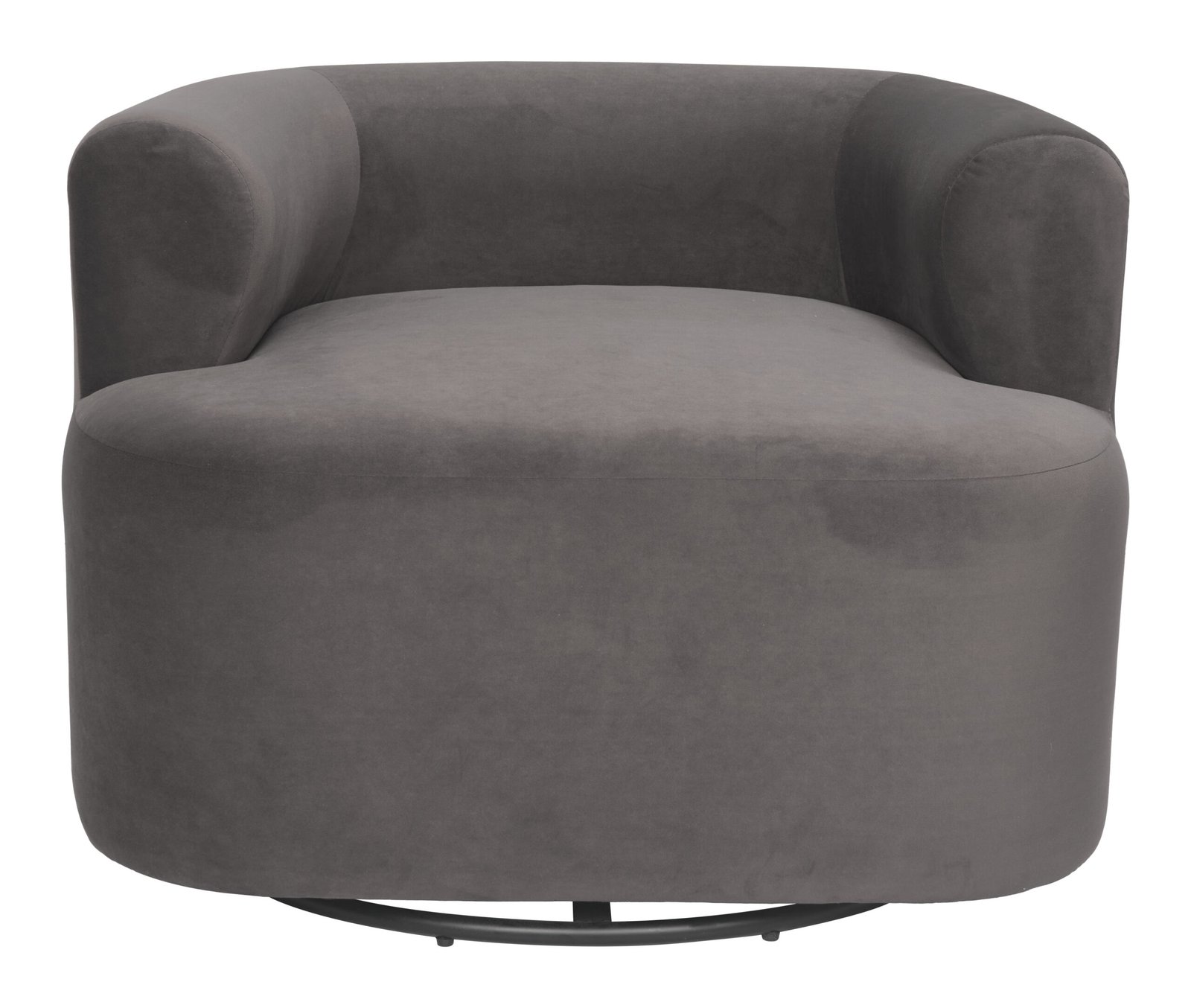 Mugav Swivel Chair Gray - Image 3
