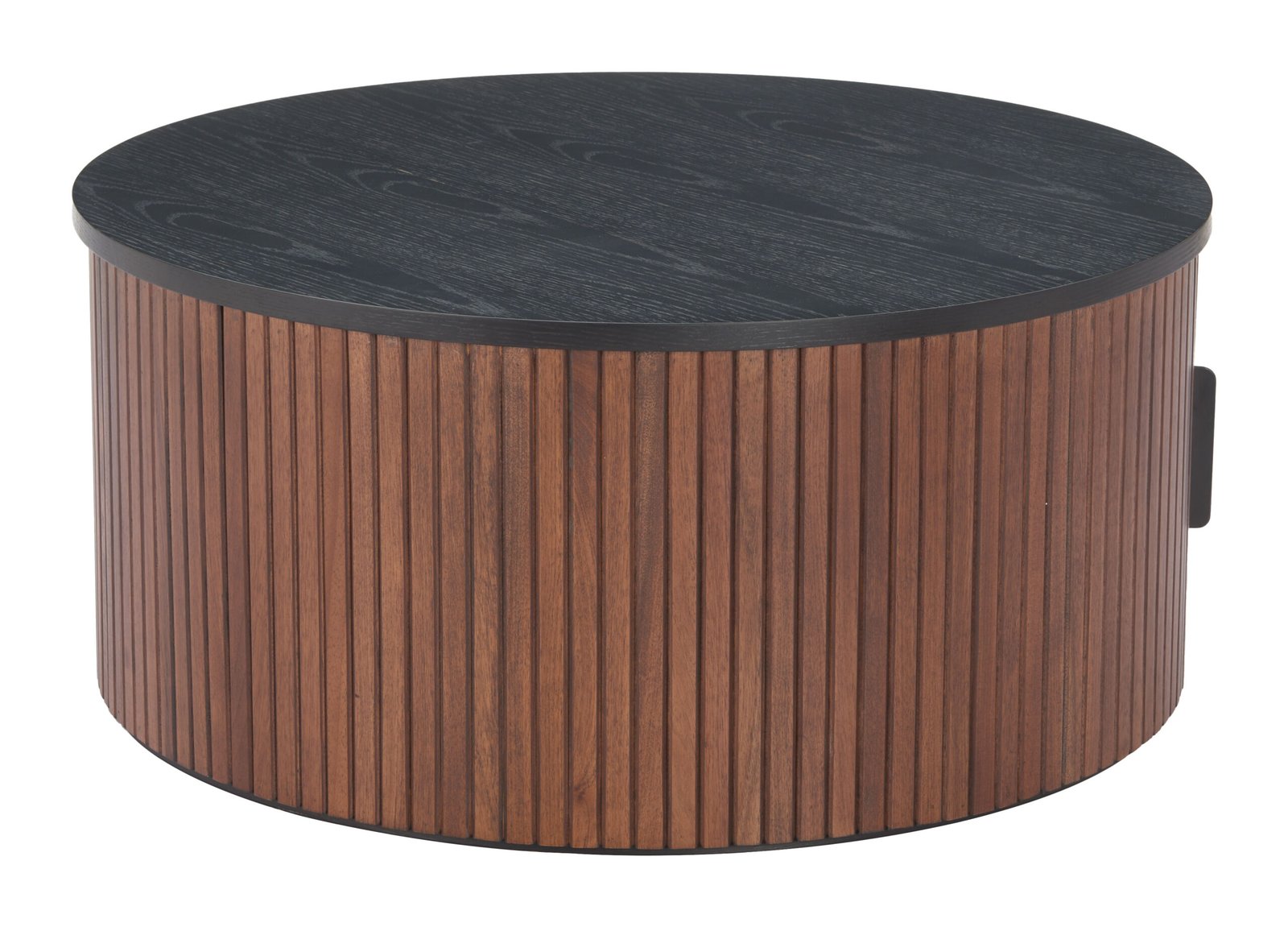 Nejaus Coffee Table Black & Walnut - Image 2