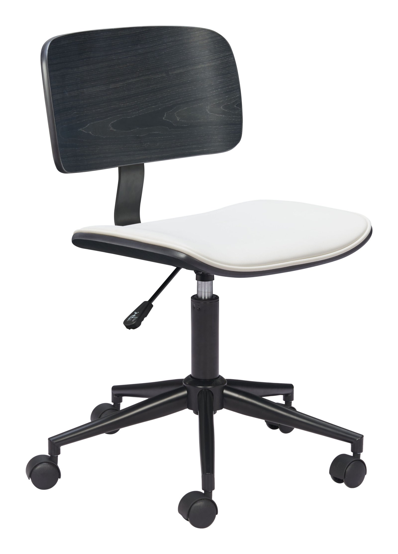 Duravel Office Chair White & Black - Image 6