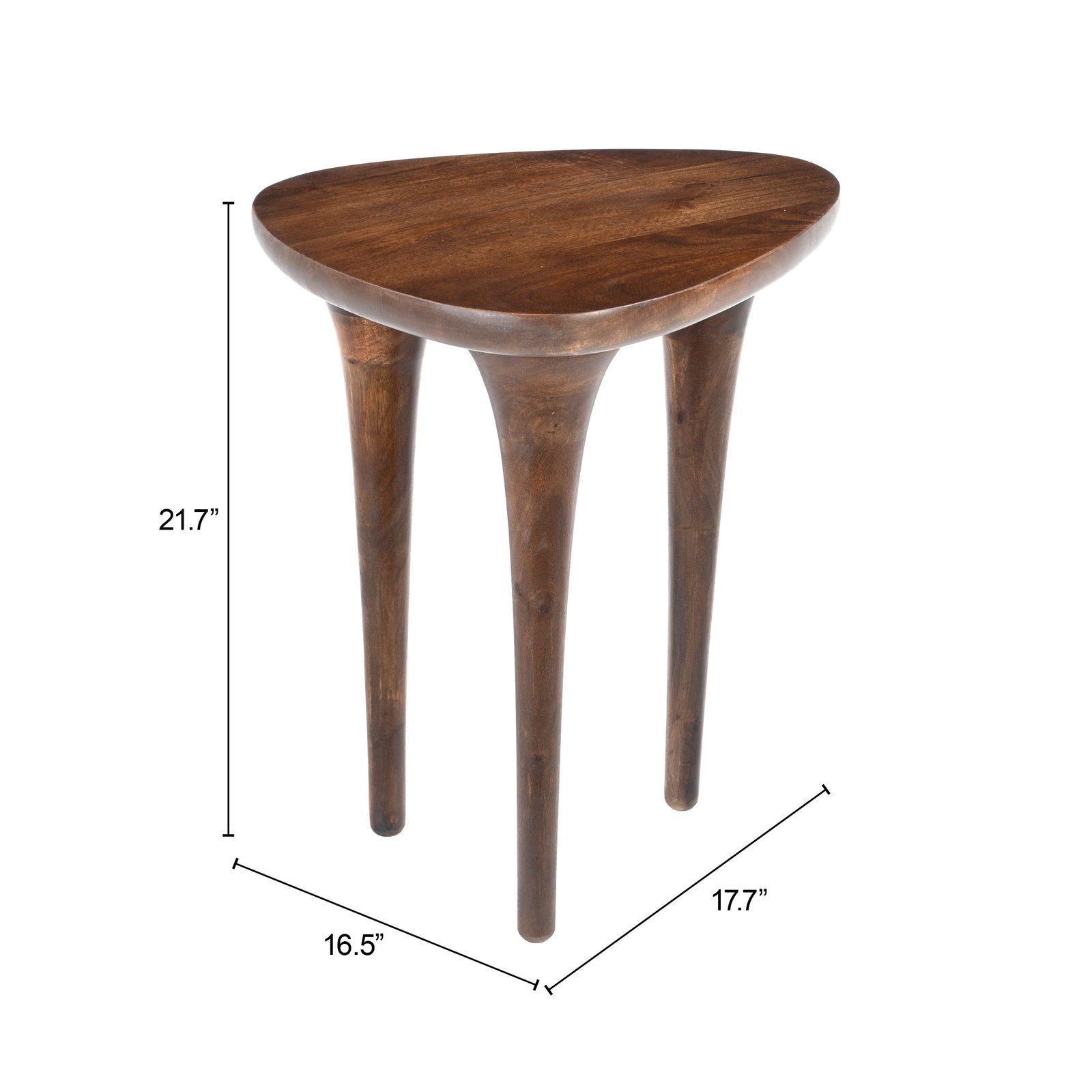 Spiker Side Table Walnut - Image 6