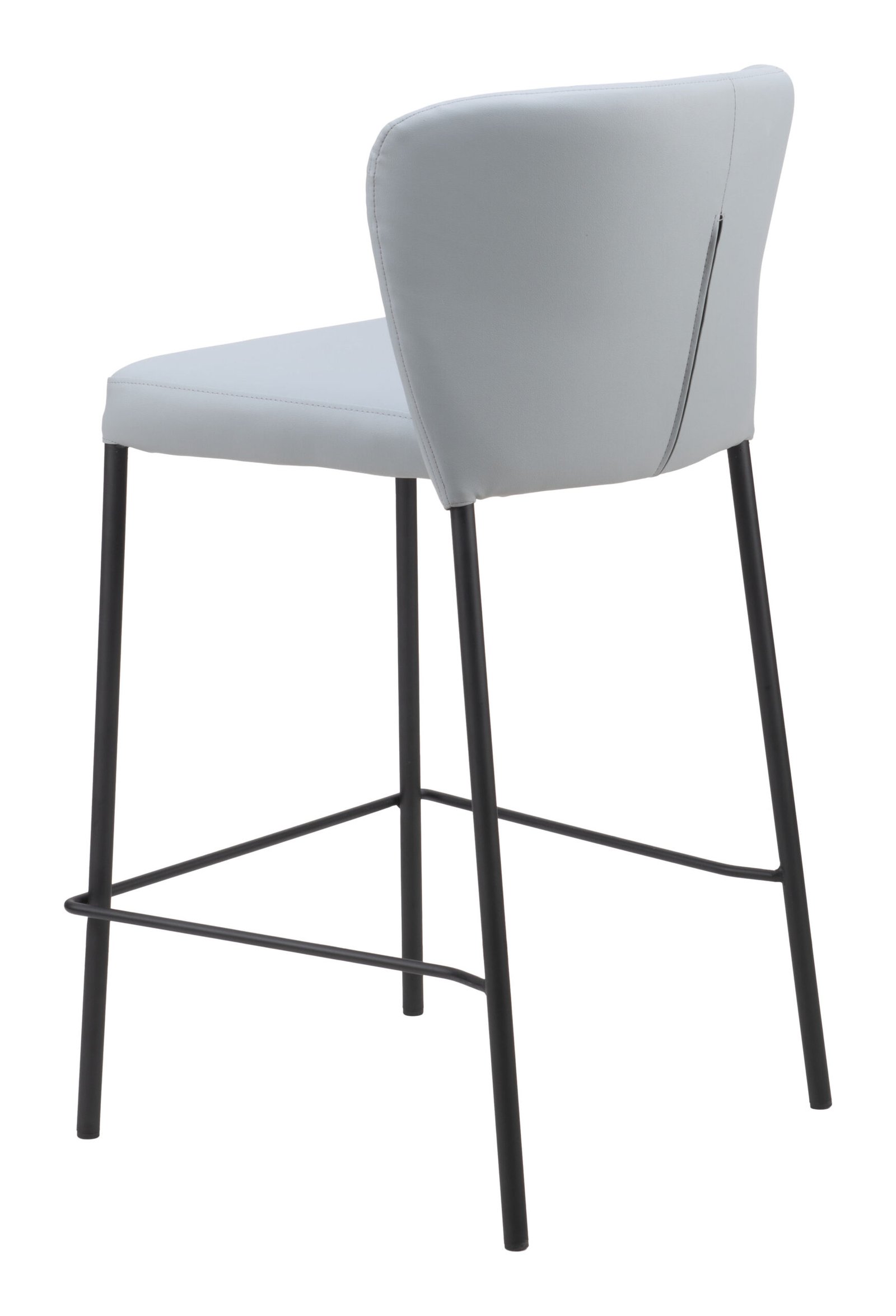 Linz Counter Stool (Set of 2) Gray - Image 5