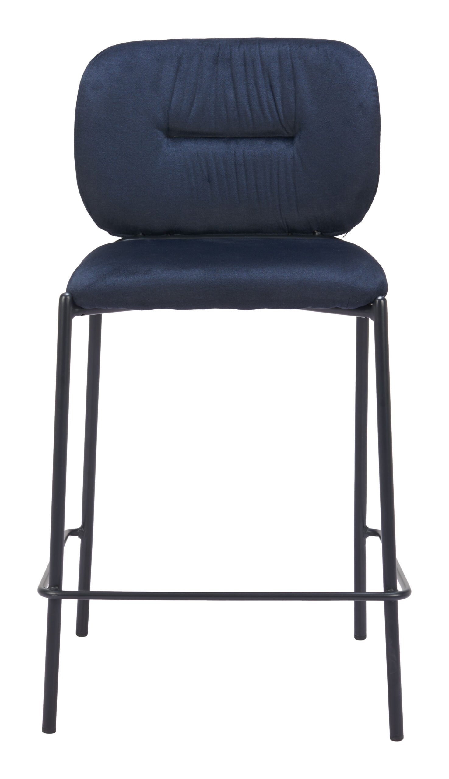 Plat Counter Stool (Set of 2) Blue - Image 3