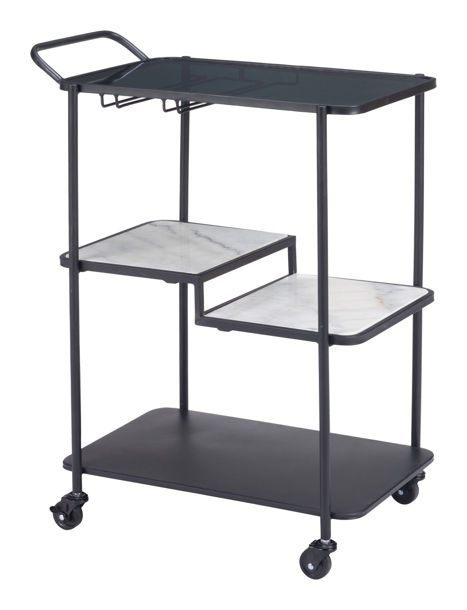 Constanza Bar Cart Black - Image 2
