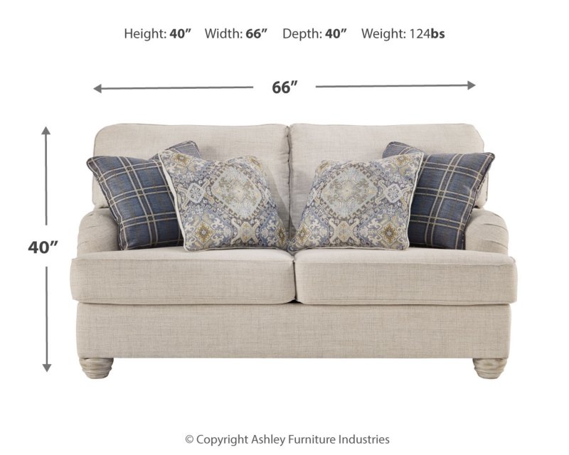Traemore Loveseat - Image 9