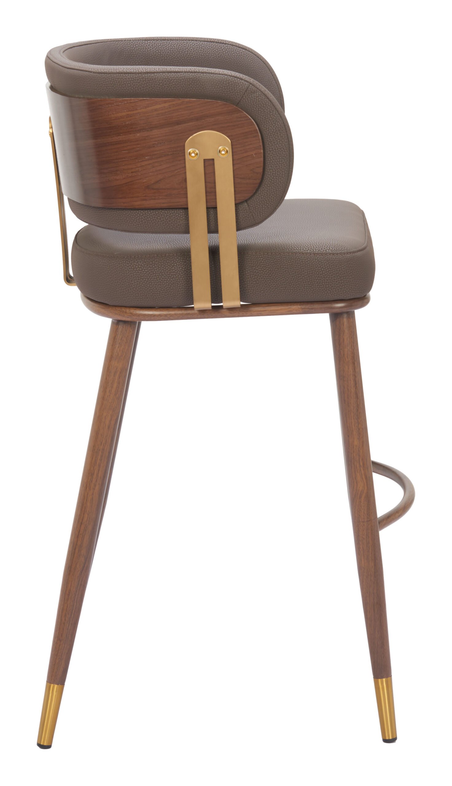 Brew Barstool Brown & Walnut - Image 4