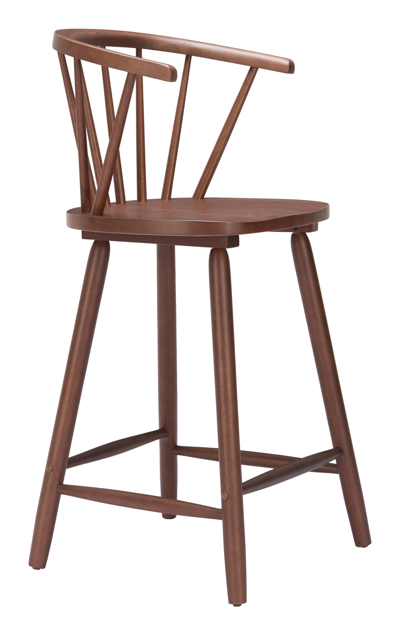 Stenger Counter Stool (Set of 2) Walnut - Image 6