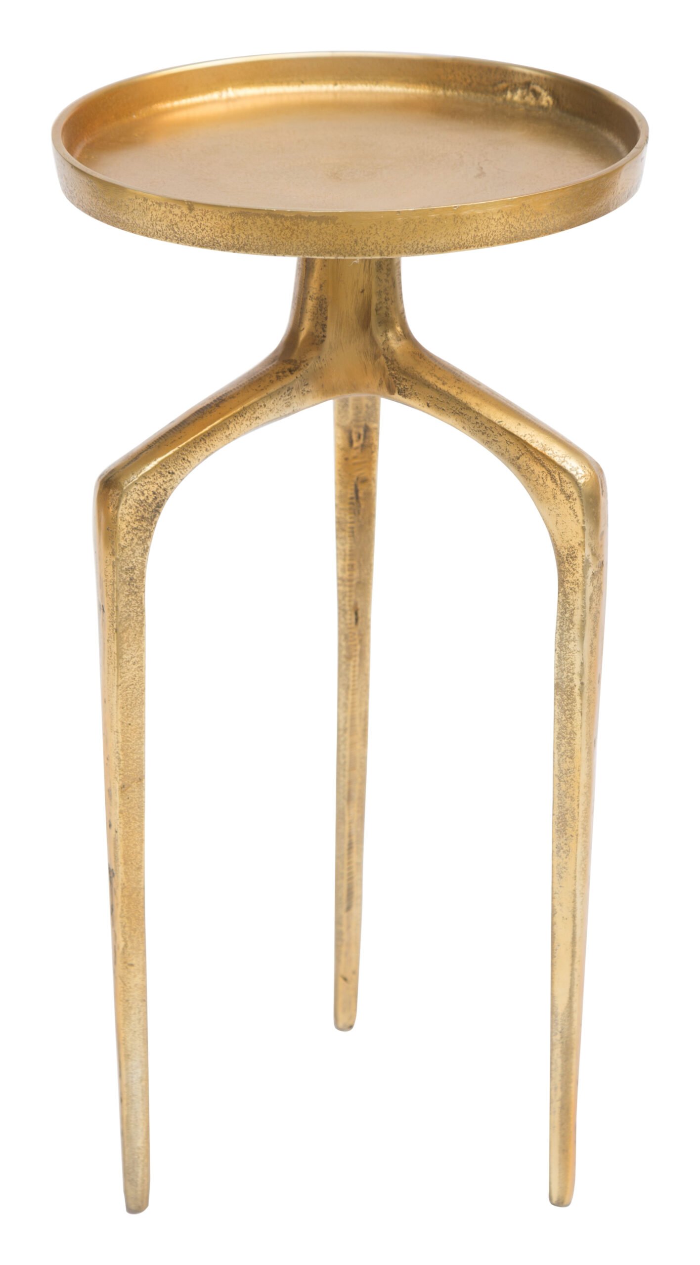 Como Accent Table Set (2-Piece) Antique Gold - Image 8