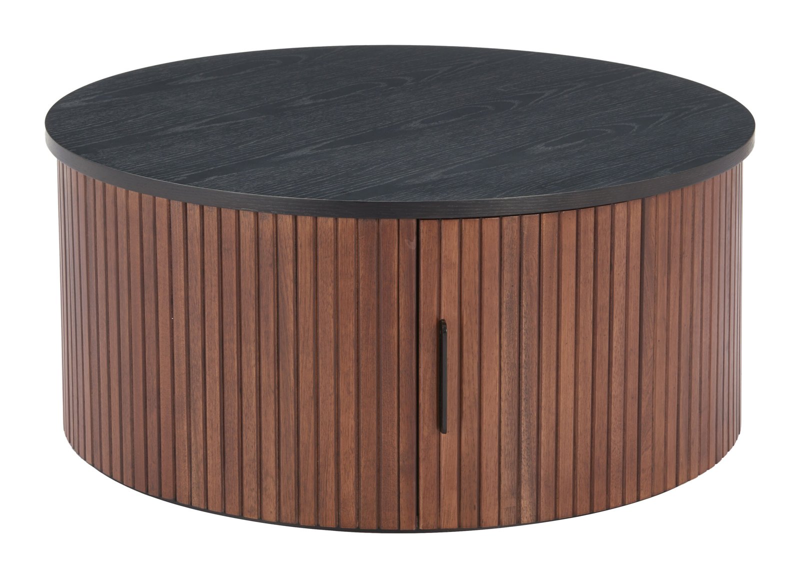 Nejaus Coffee Table Black & Walnut - Image 3