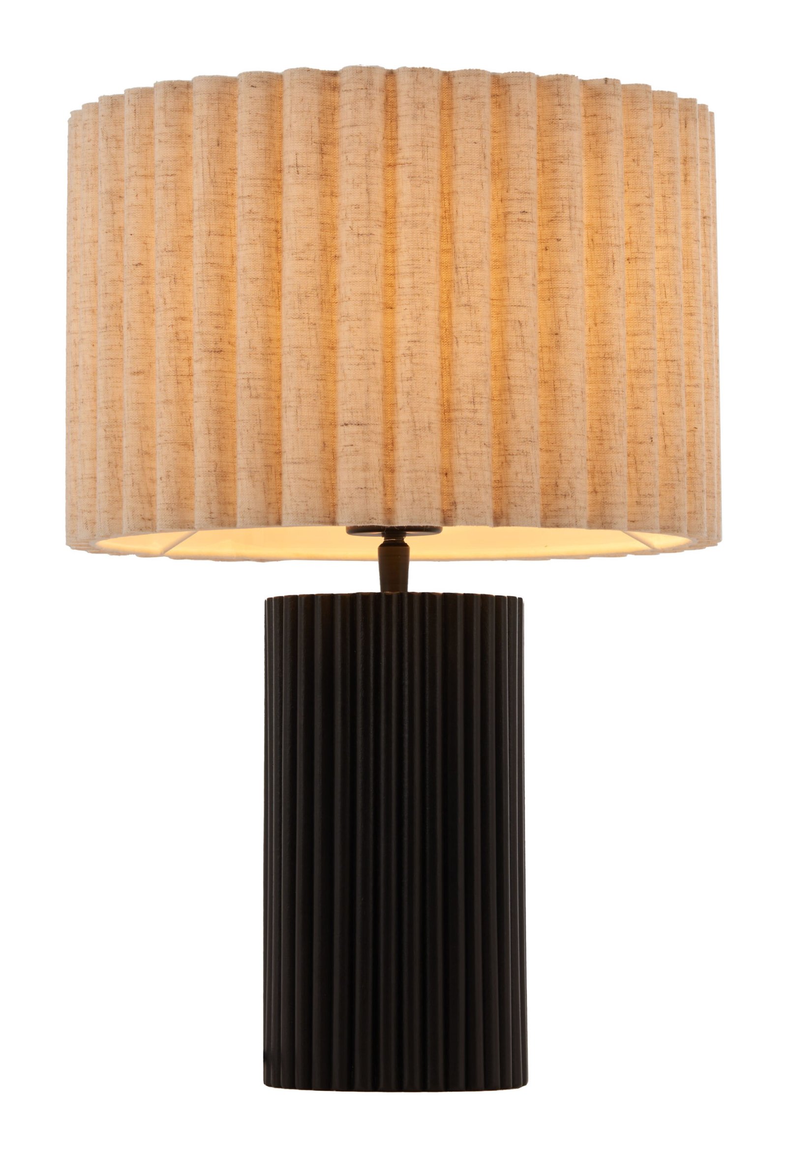 Aurora Table Lamp Beige & Black - Image 2