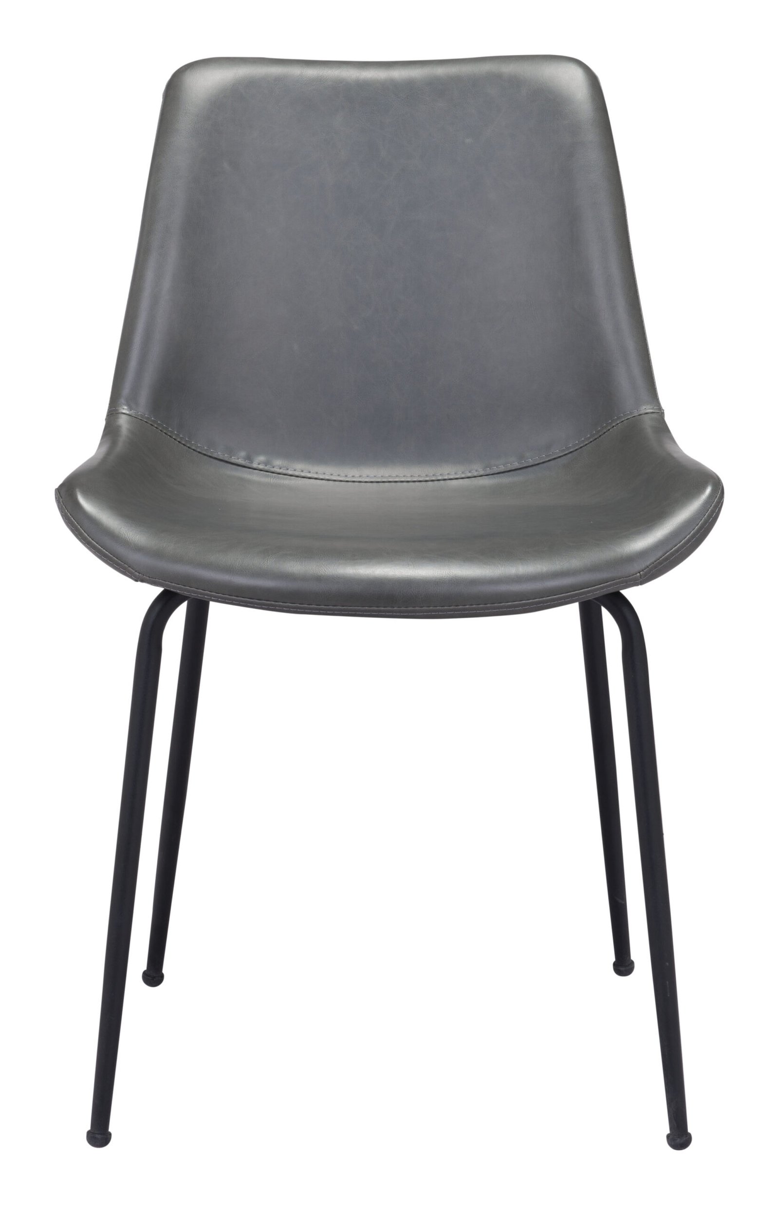 Byron Dining Chair (Set of 2) Gray - Image 5