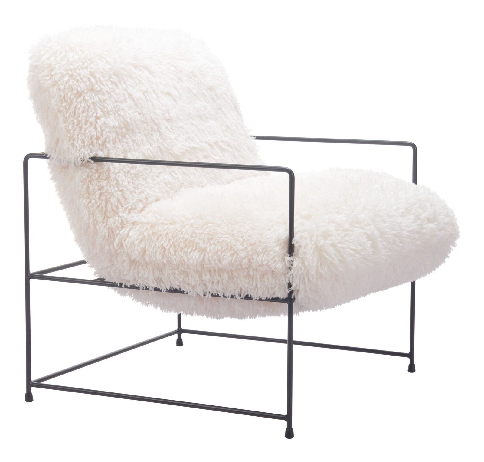 Pelut Accent Chair White - Image 7