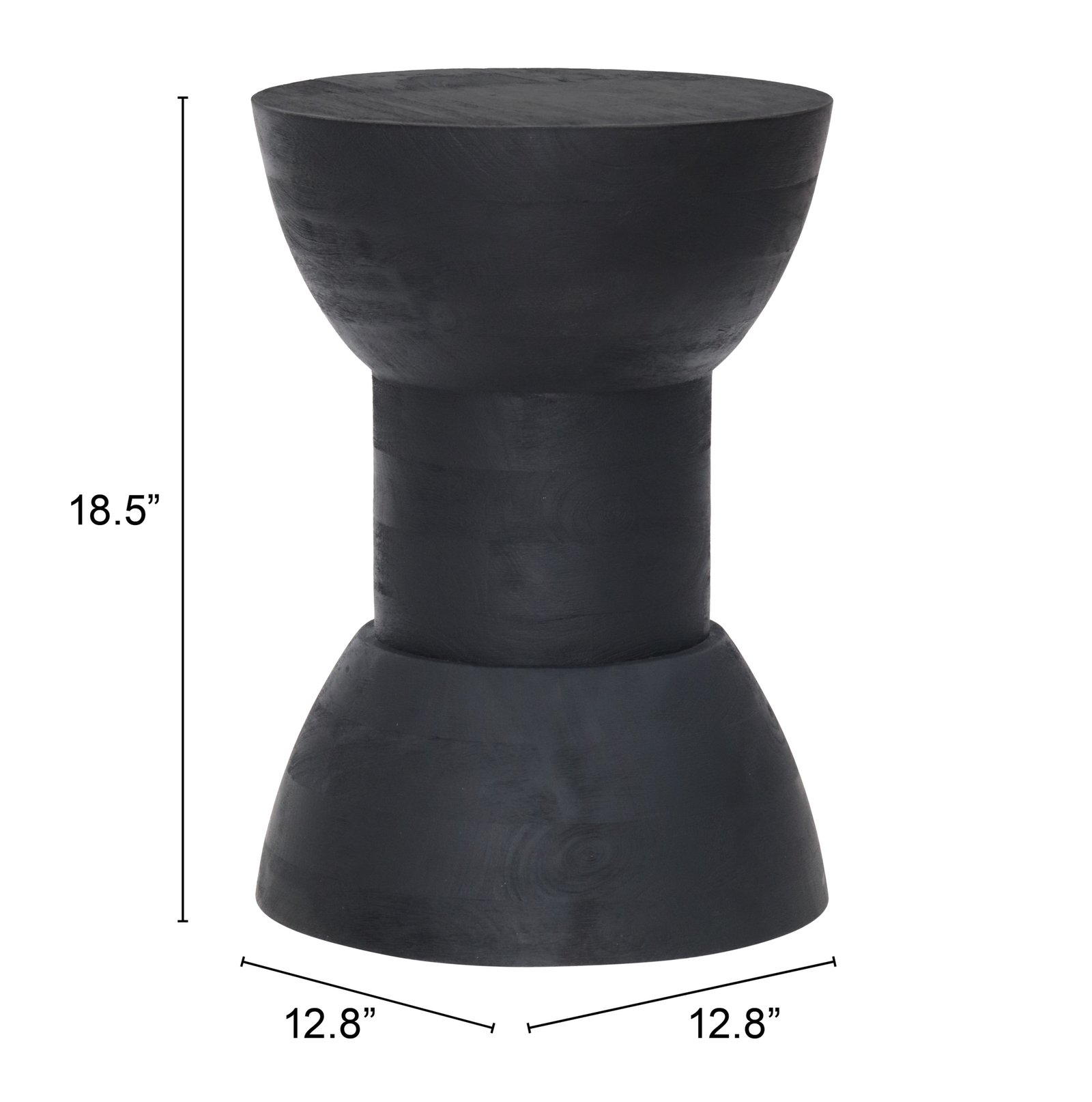 Wisdom Side Table Black - Image 9
