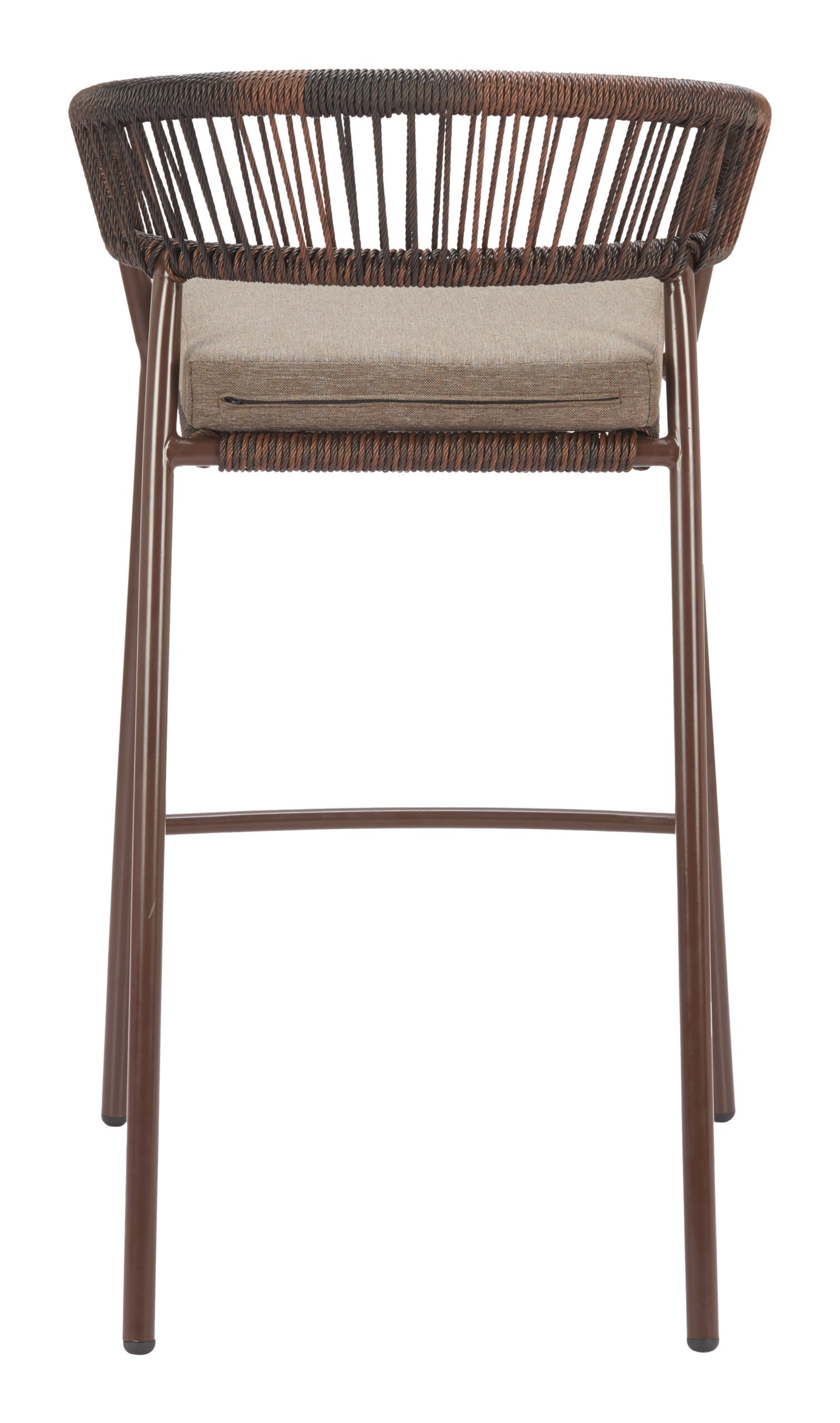 Skye Barstool (Set of 2) Brown - Image 4