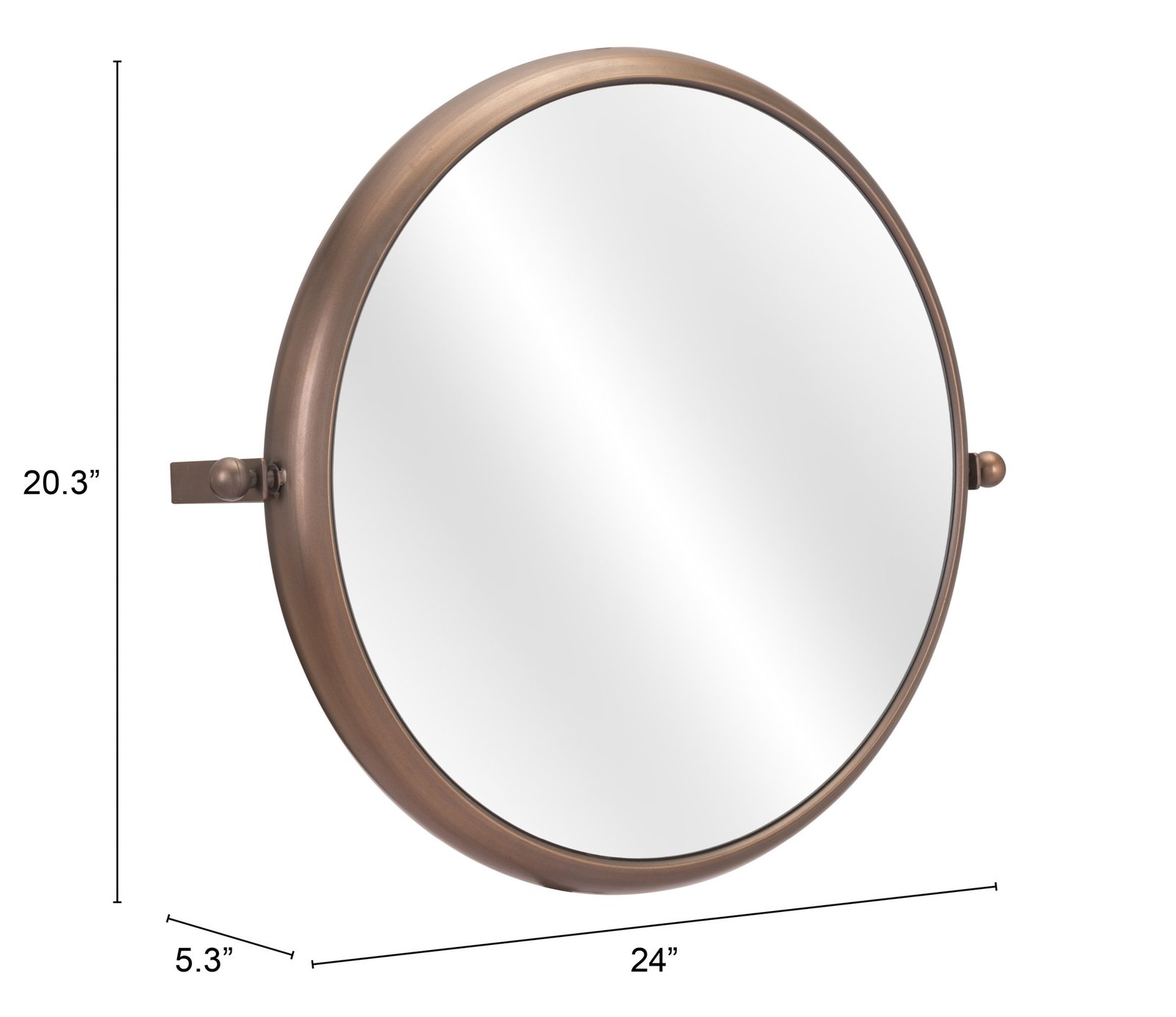 Rand Mirror Bronze - Image 8