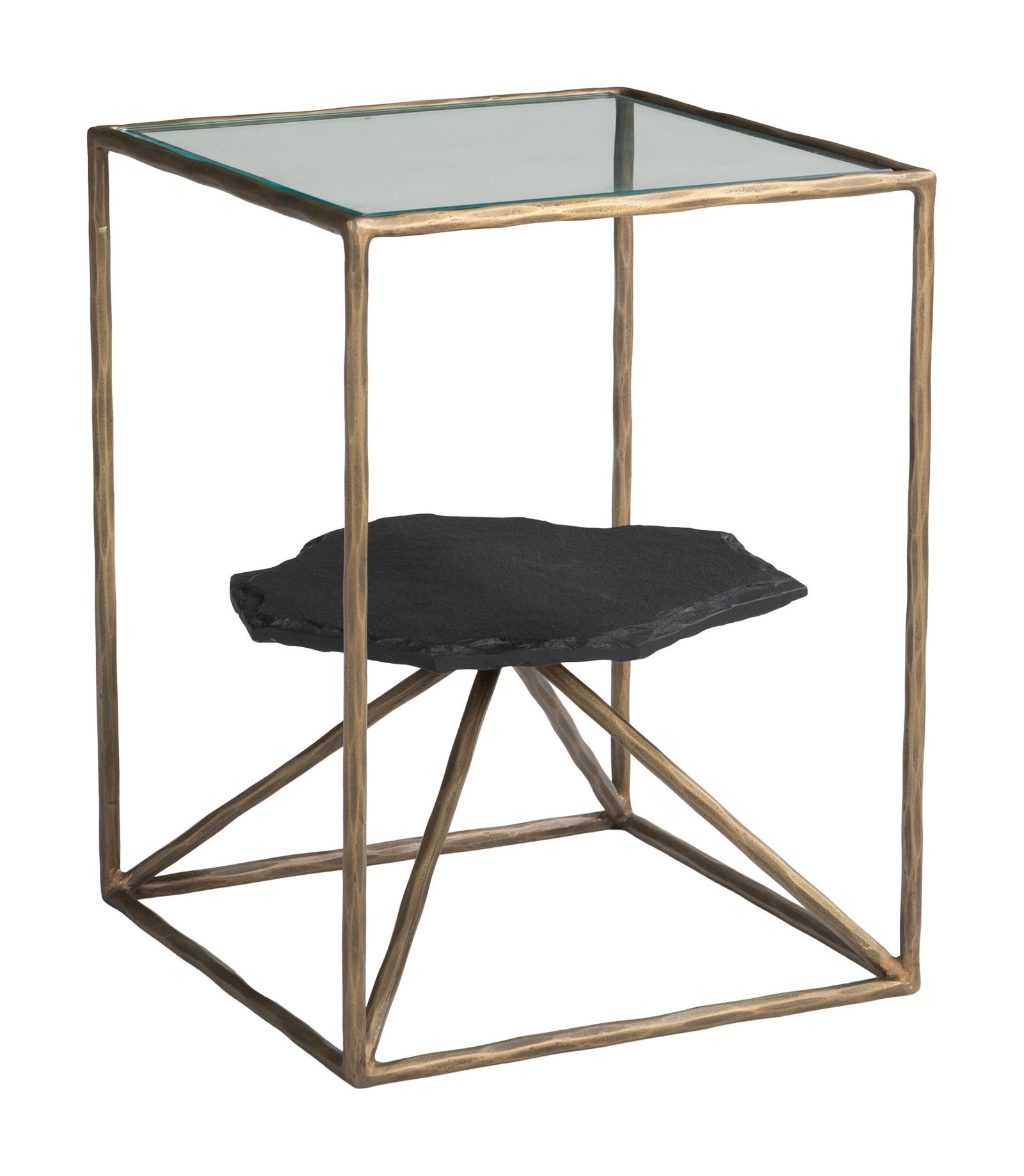 Ranol Side Table Brass