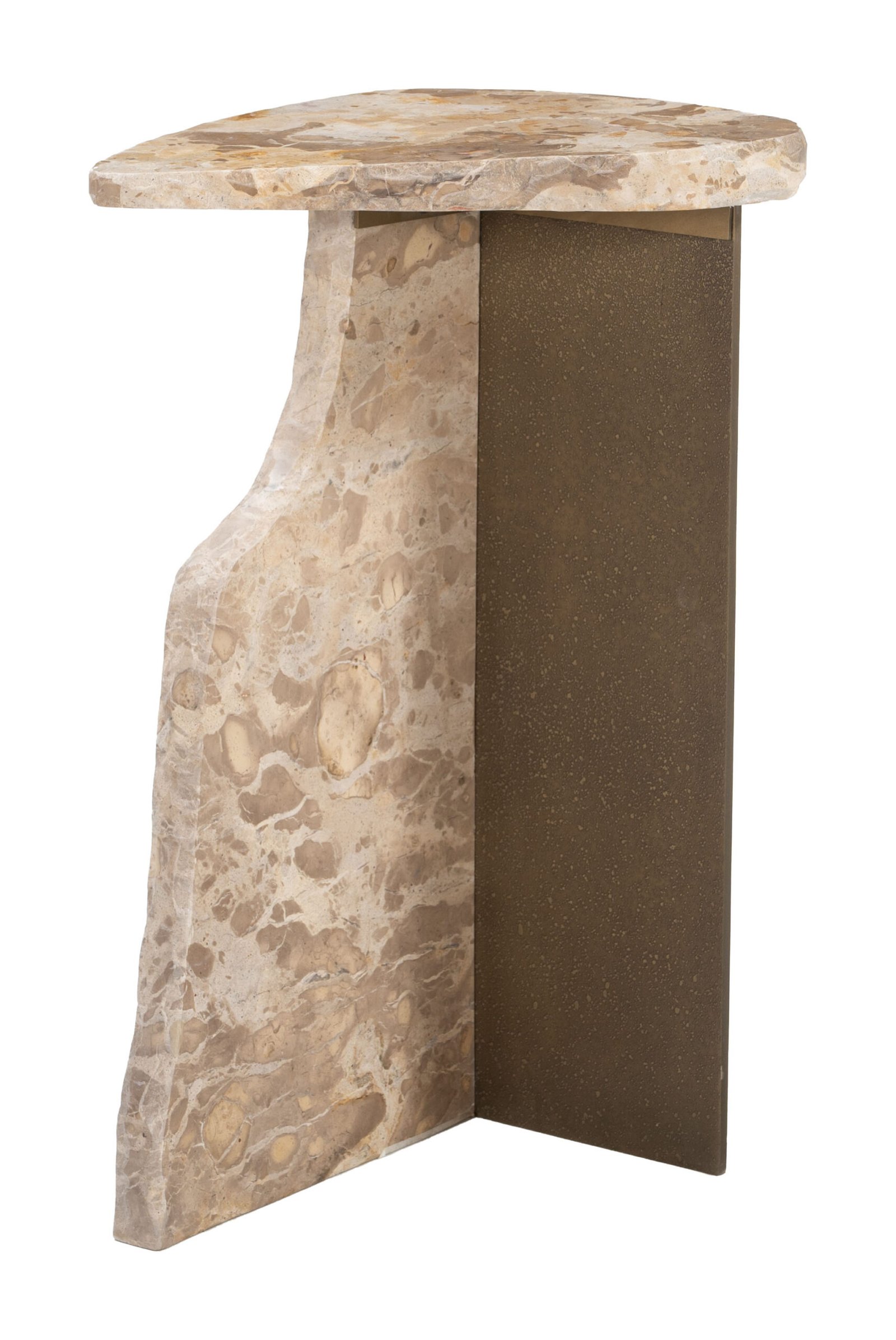 Surya Side Table Beige