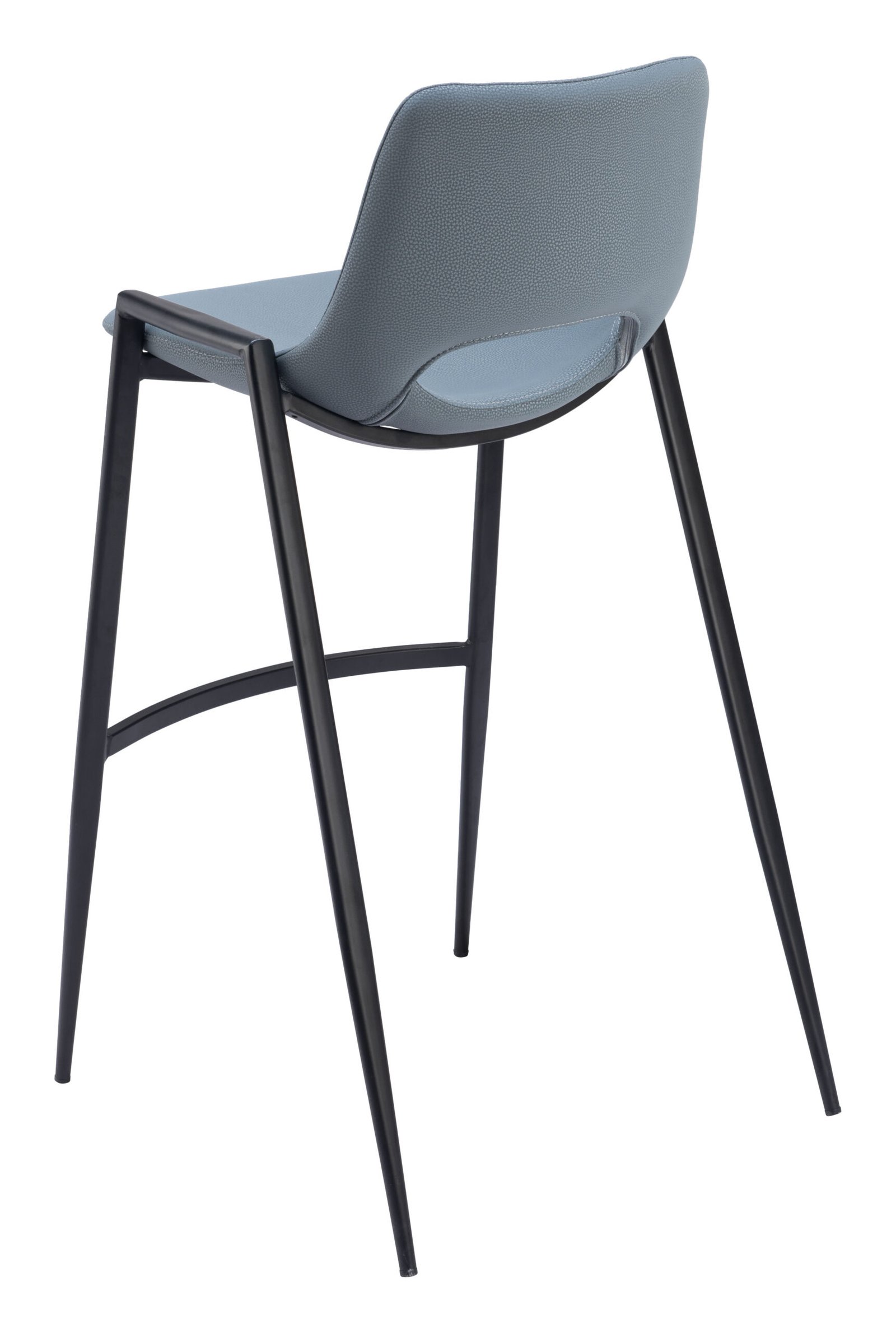 Desi Barstool (Set of 2) Azure Gray - Image 6