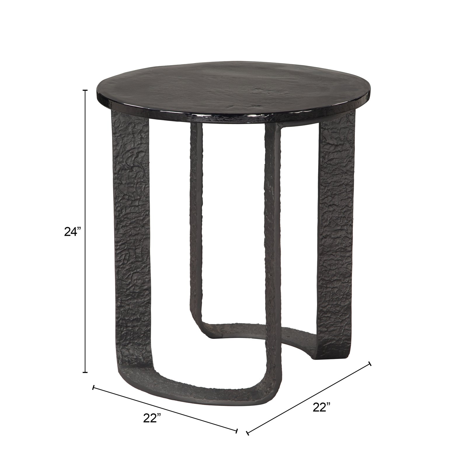 Divin Side Table Black - Image 7