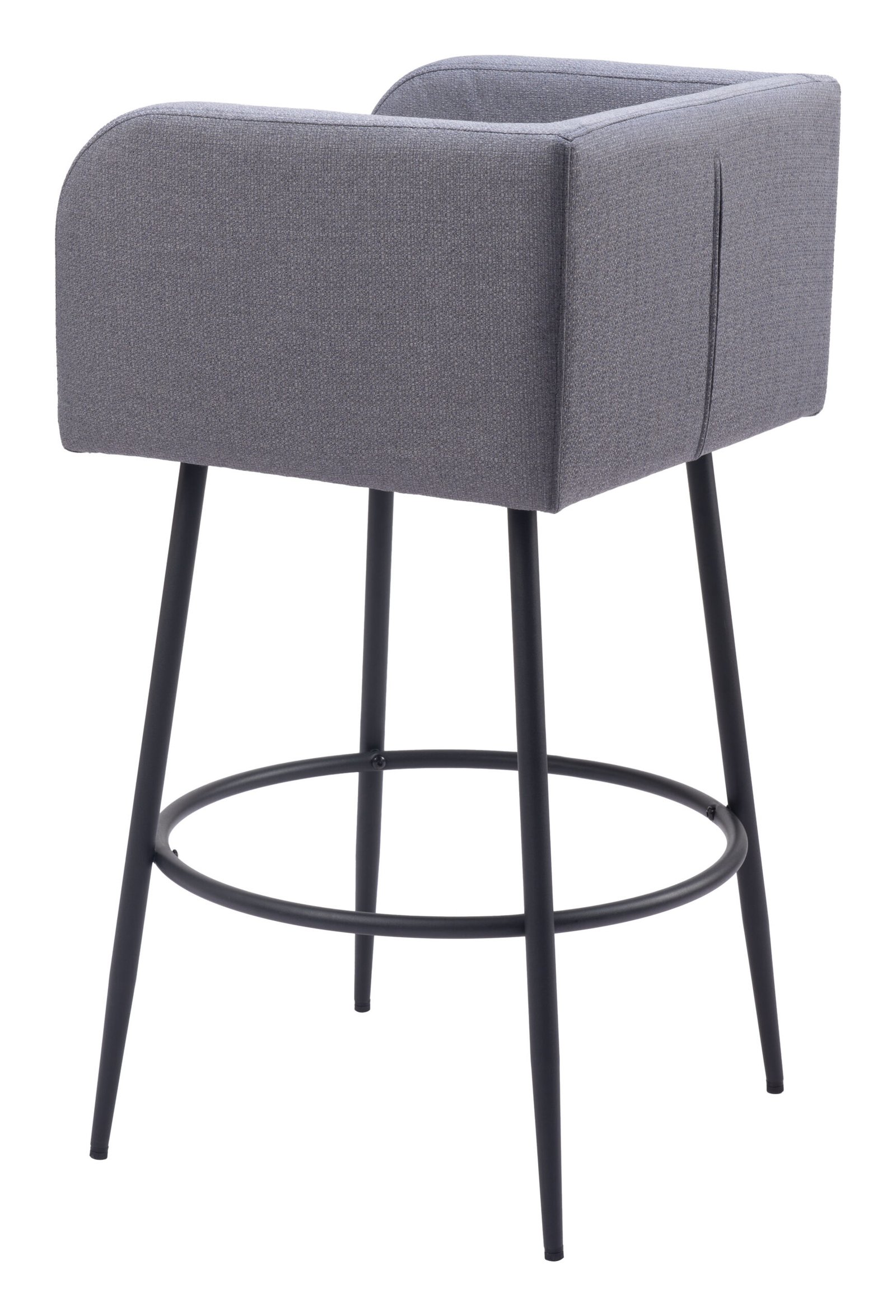 Horbat Barstool (Set of 2) Gray - Image 7