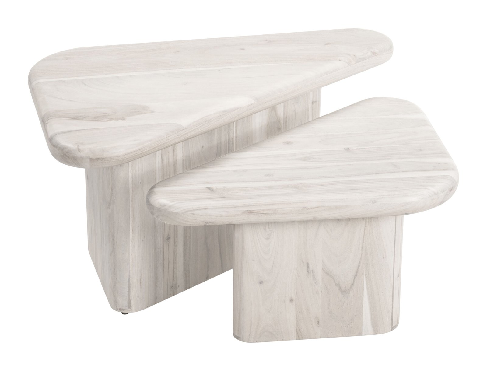 Navidic Coffee Table Set (2-Piece) Whitewashed - Image 6