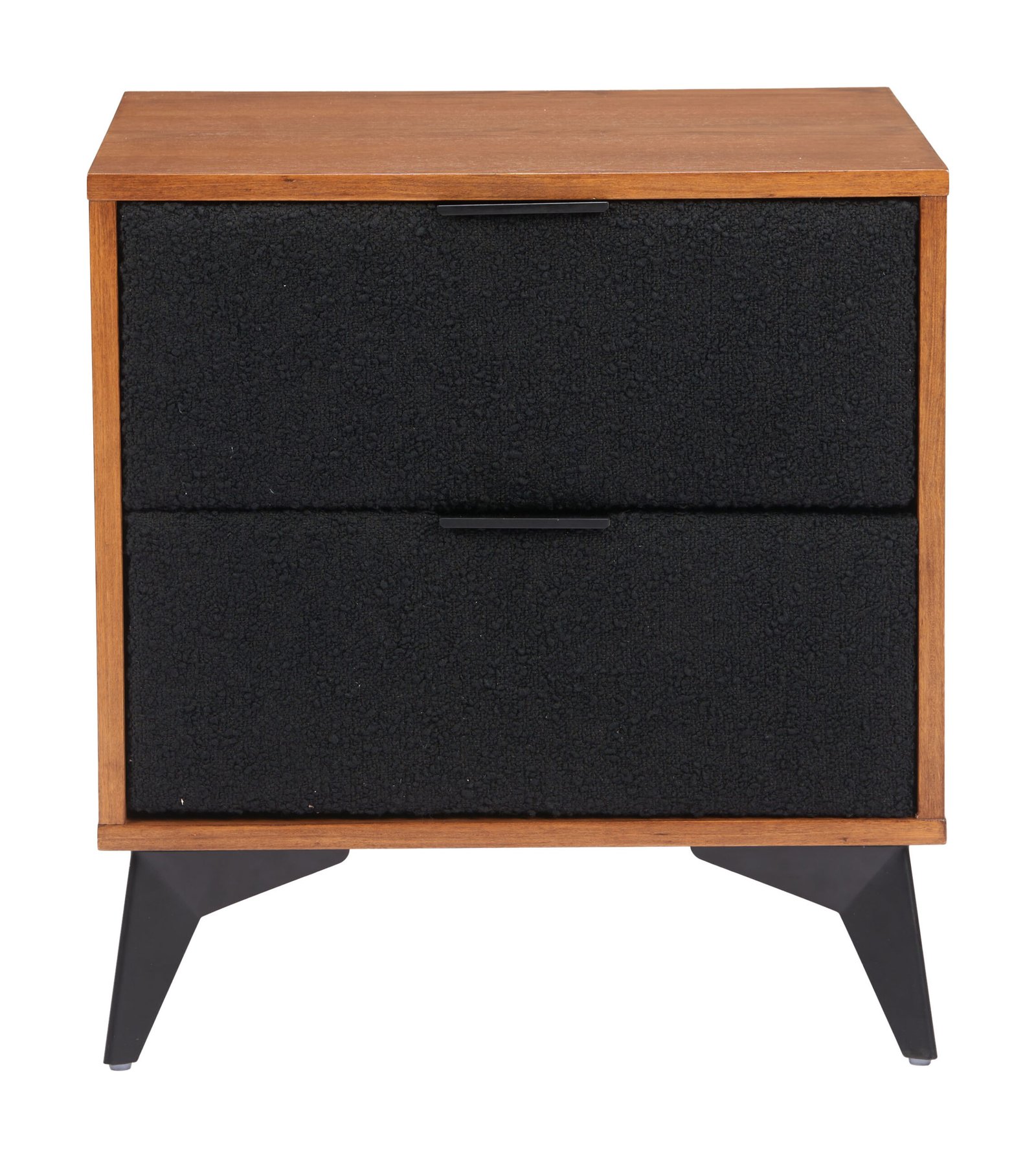 Zarif Nightstand Black & Walnut - Image 5