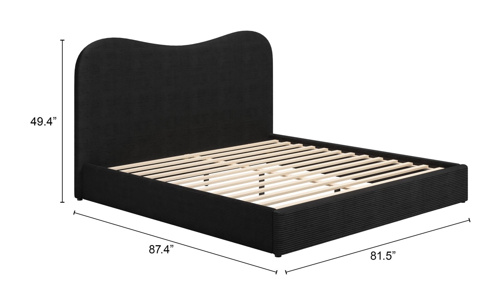 Sele King Bed Black - Image 10