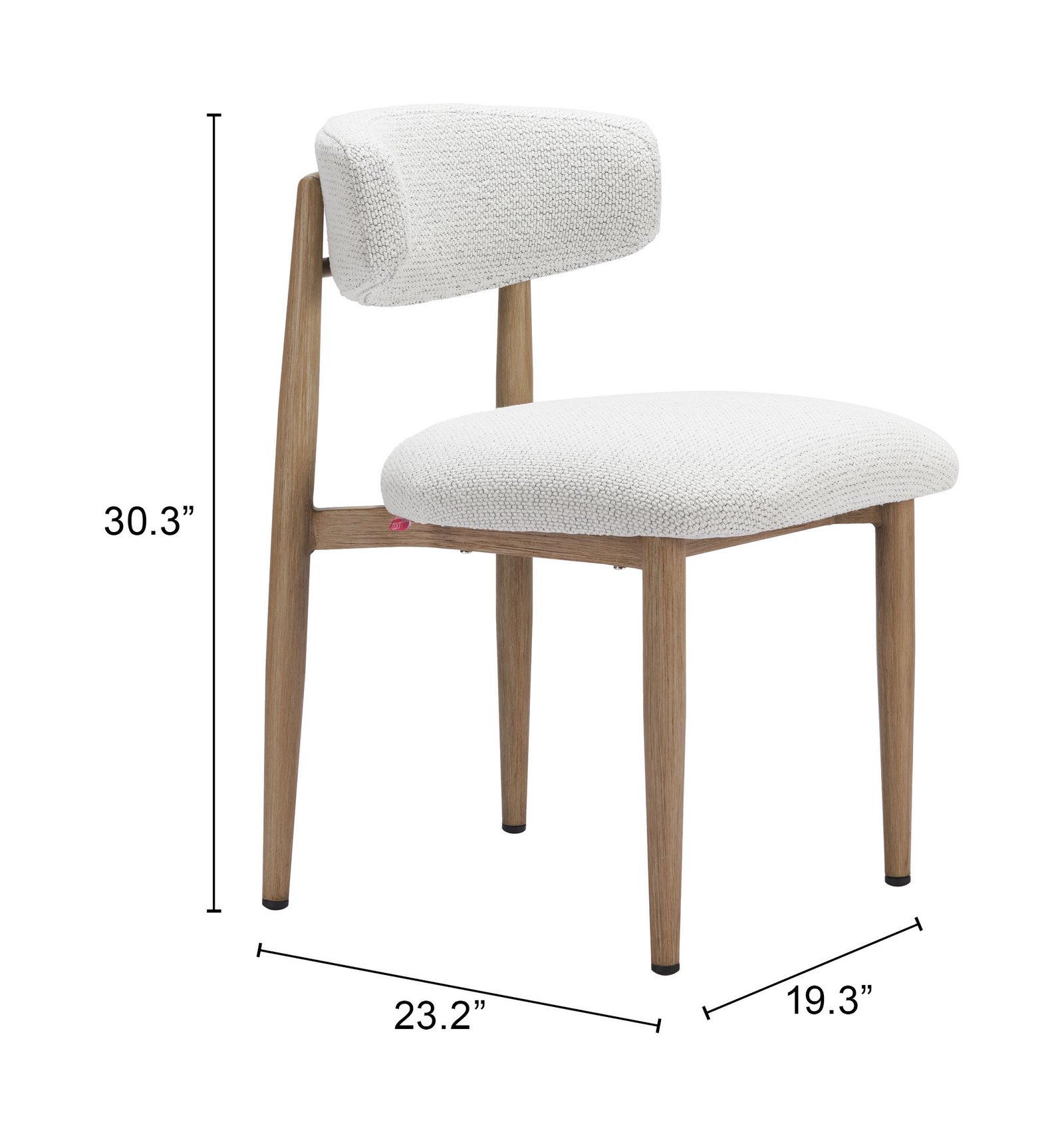 Bege Dining Chair White - Image 11