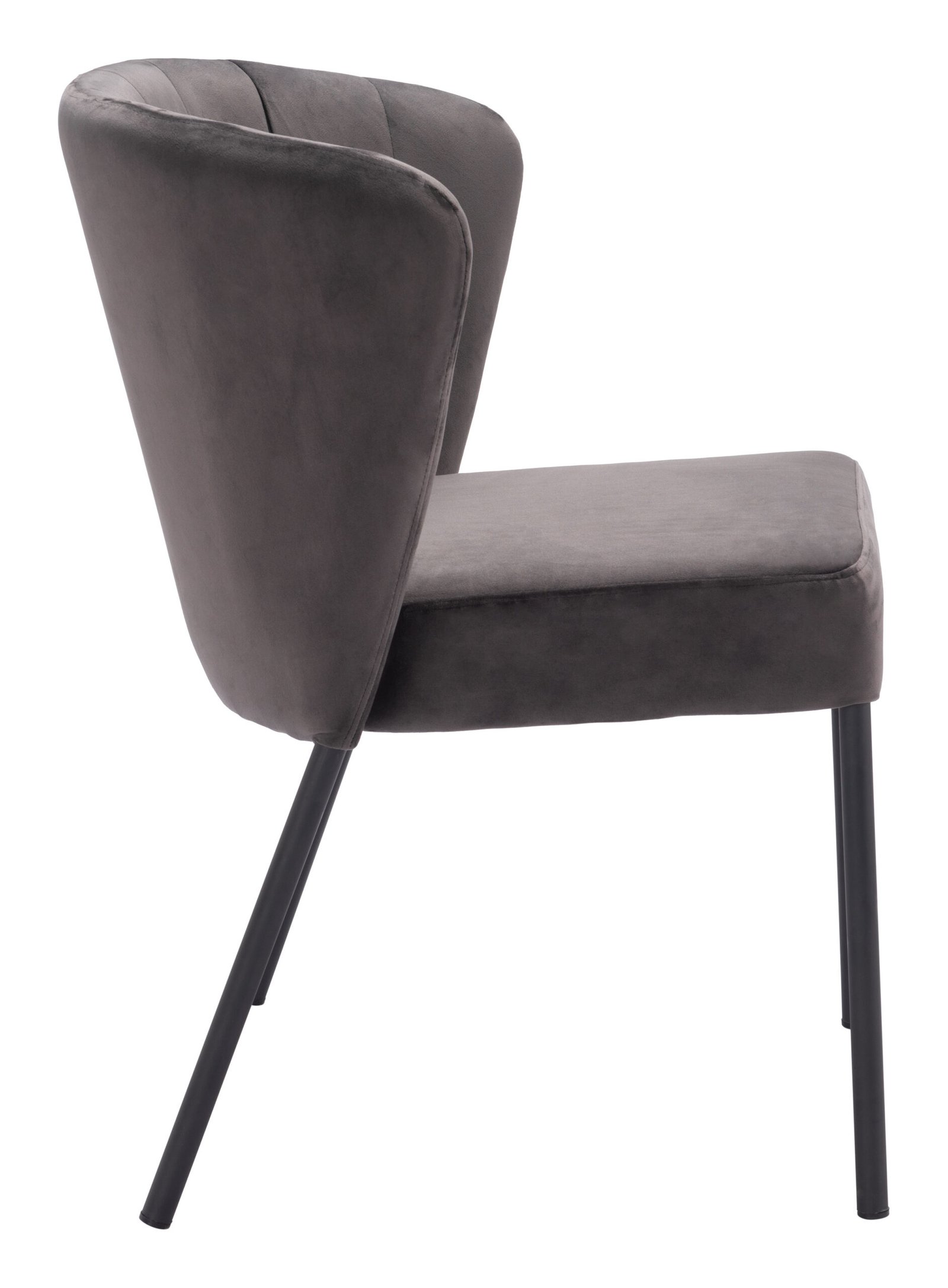 Aimee Dining Chair (Set of 2) Gray - Image 4