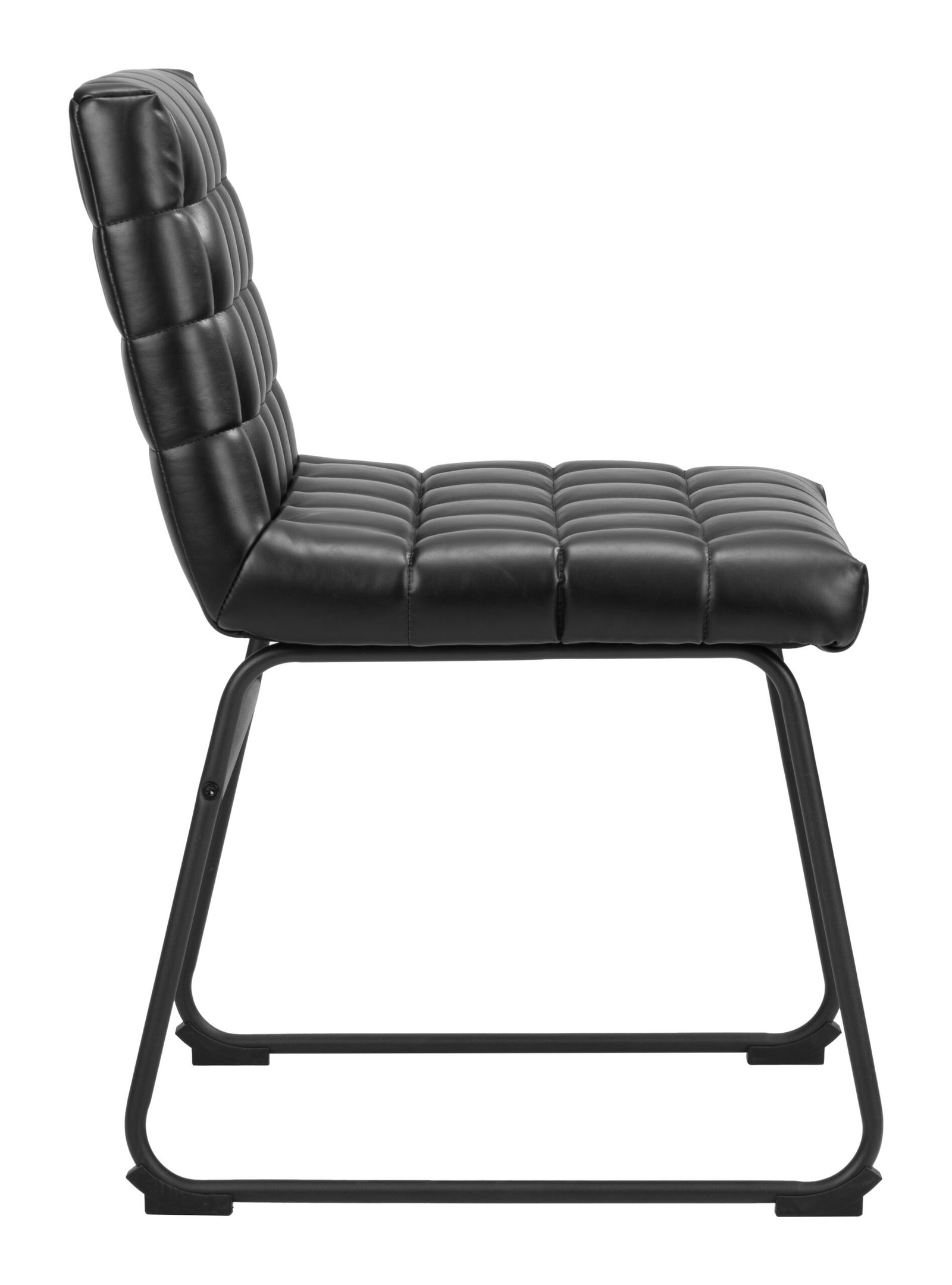 Pago Dining Chair (Set of 2) Black - Image 4