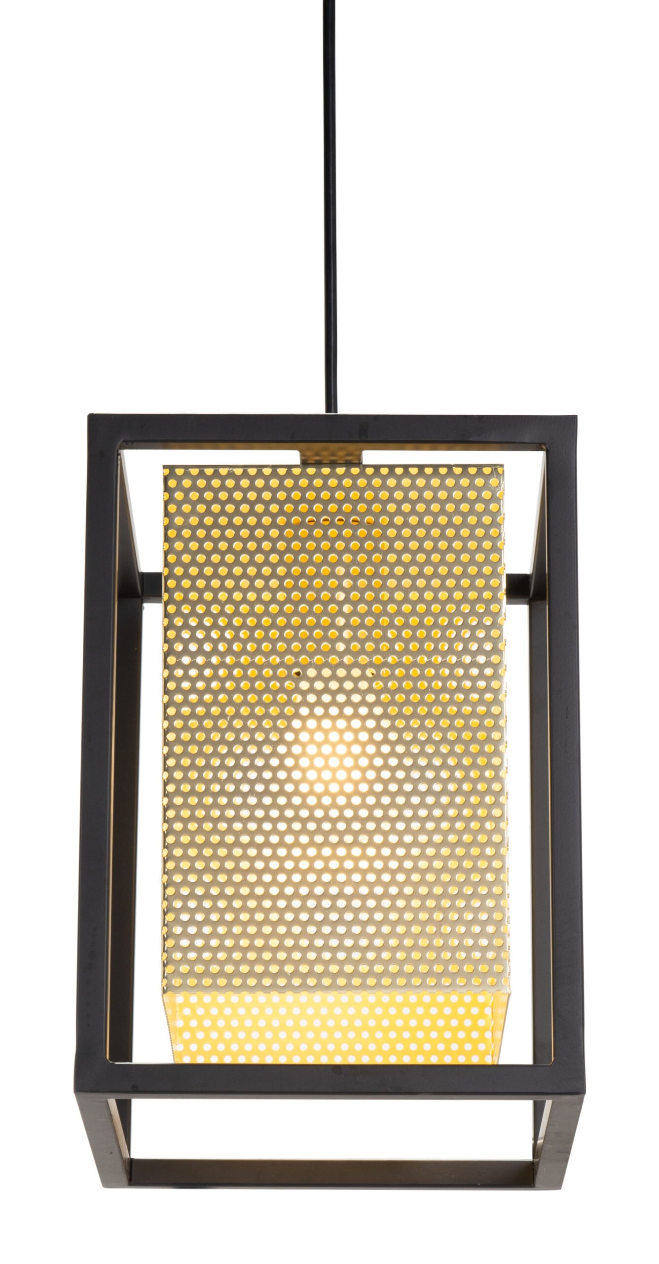 Yves Ceiling Lamp Gold & Black - Image 5