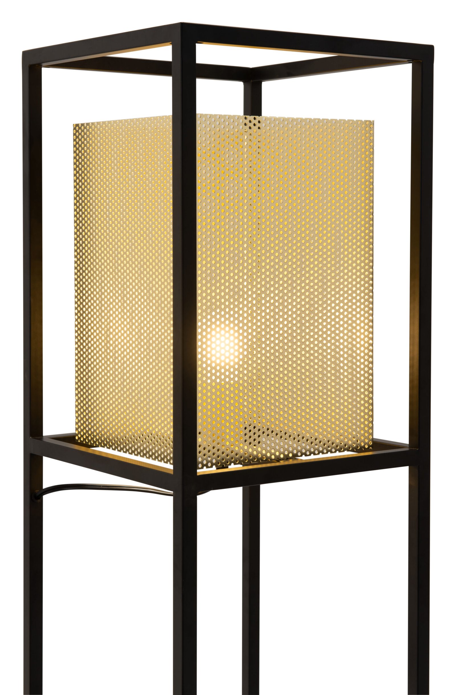 Yves Floor Lamp Gold & Black - Image 7