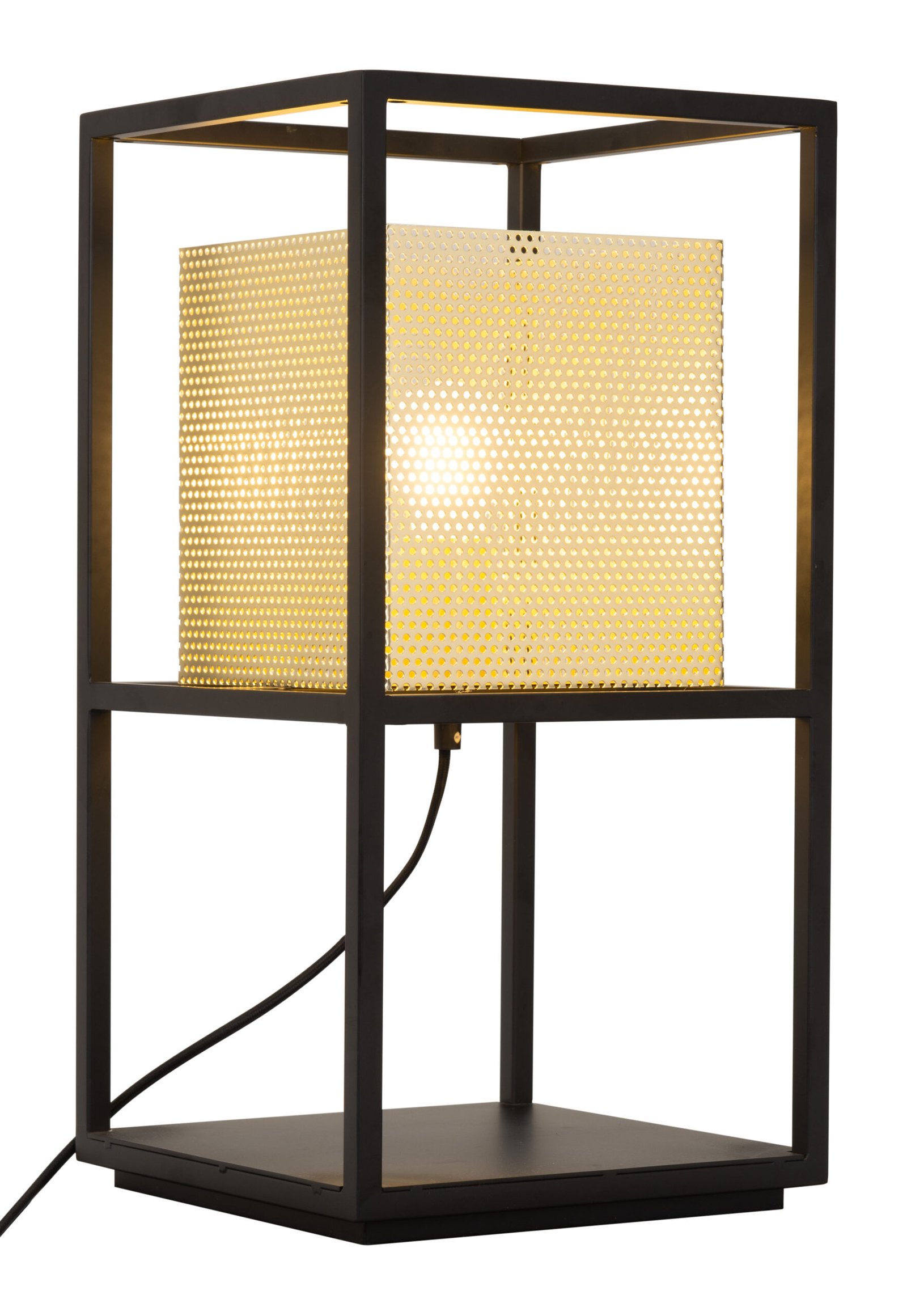 Yves Table Lamp Gold & Black - Image 2