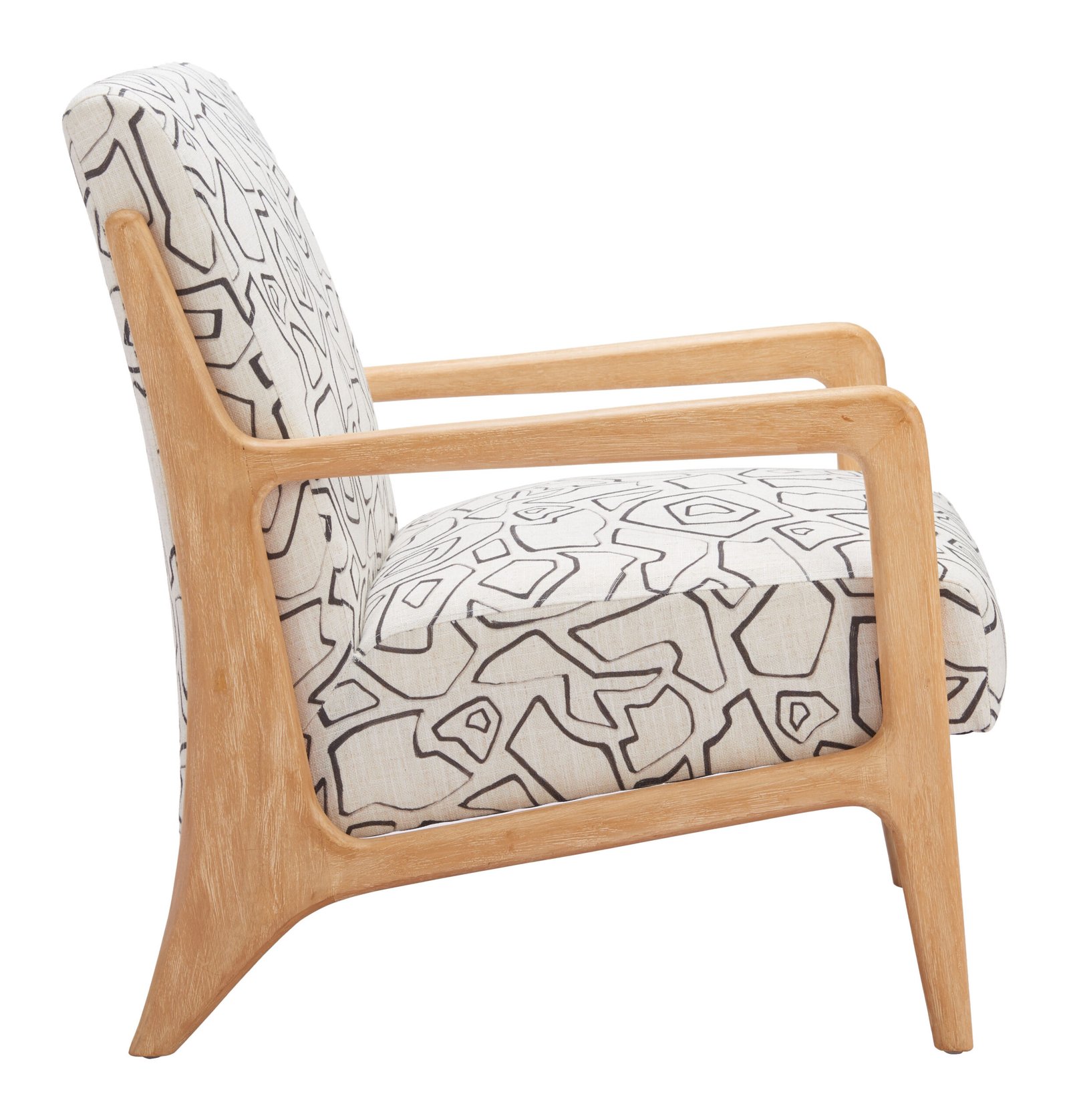 Runa Accent Chair Beige & Natural - Image 2