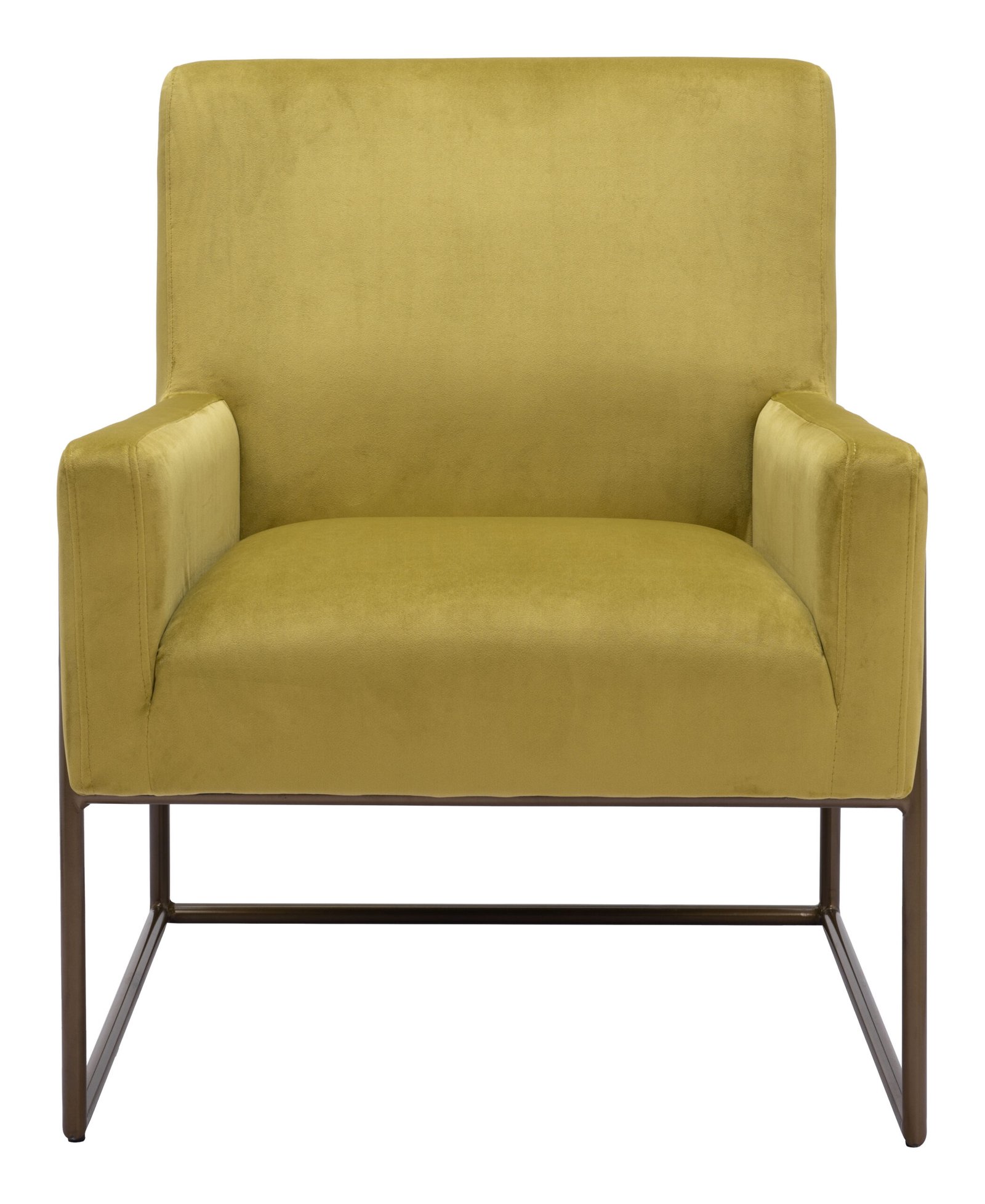New York Accent Chair Olive Green - Image 4