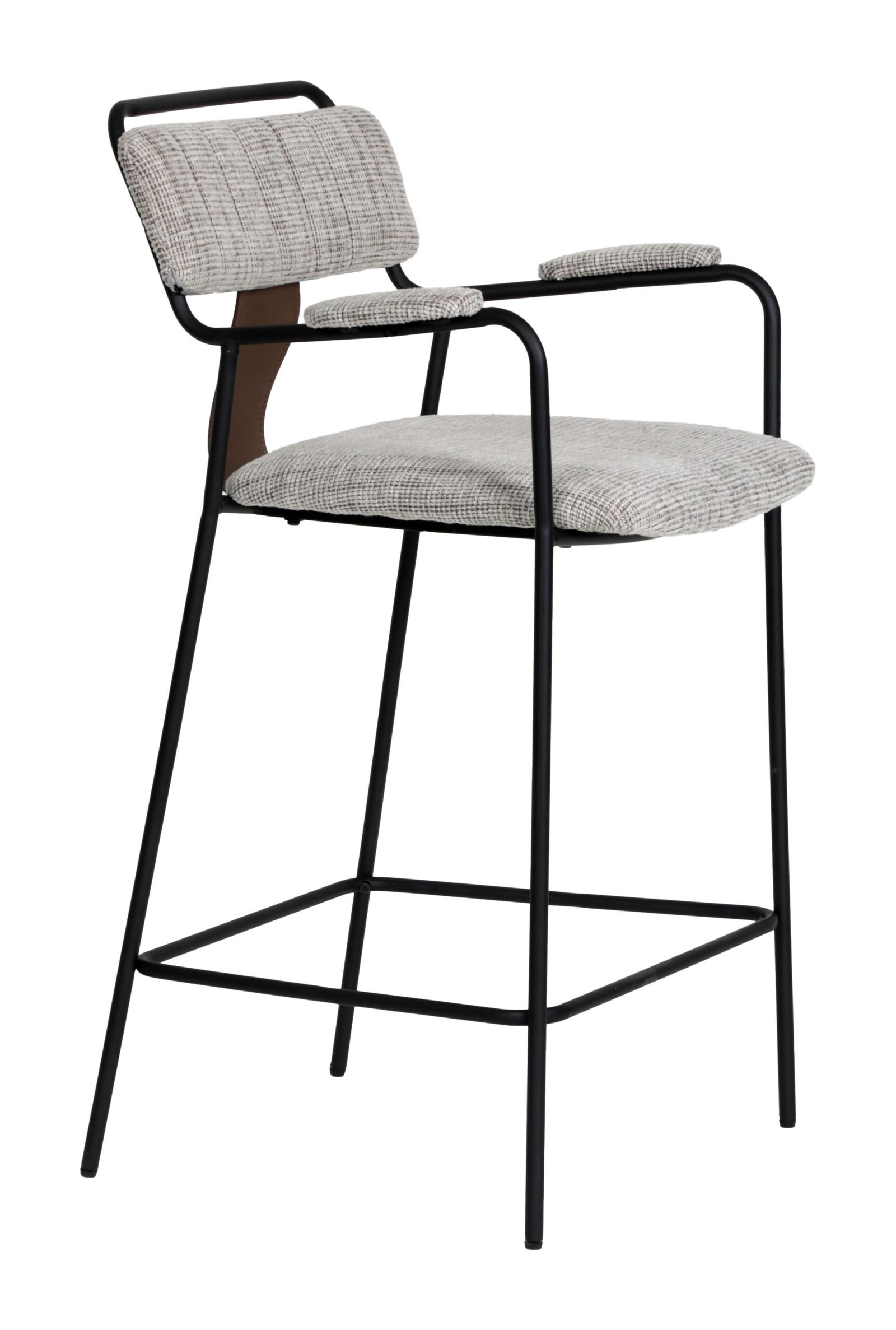 Couva Counter Stool (Set of 2) Gray Tweed - Image 6
