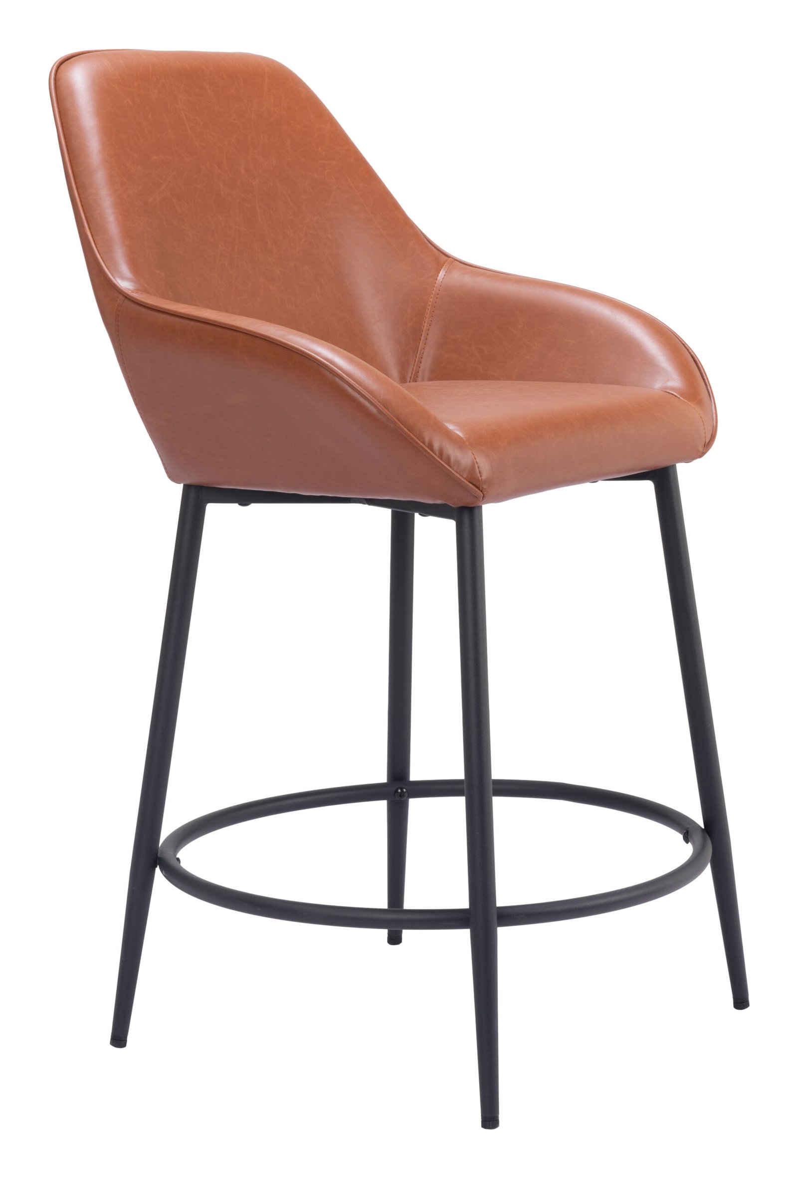 Vila Counter Stool (Set of 2) Brown - Image 6