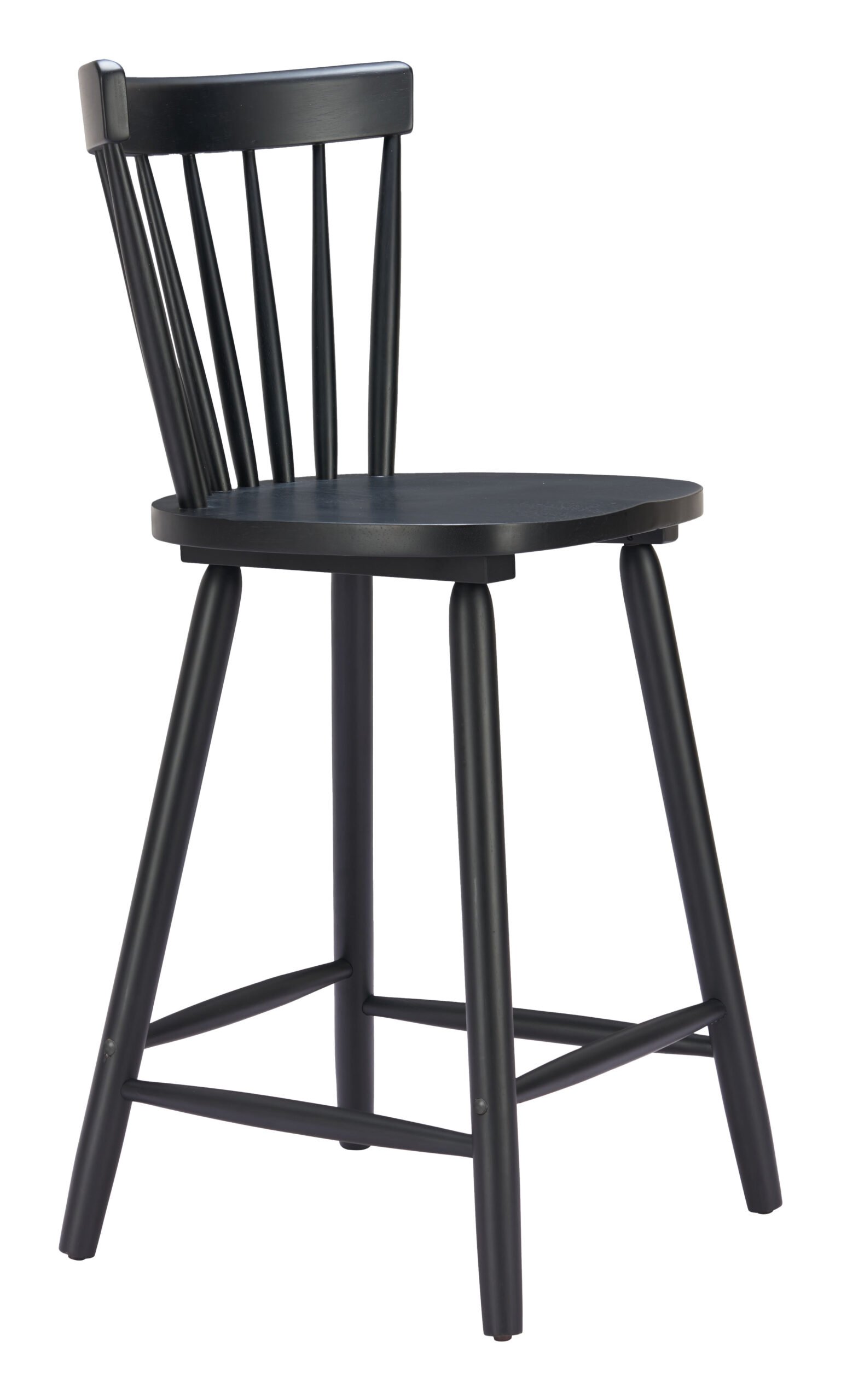 Tyce Counter Stool (Set of 2) Black - Image 6