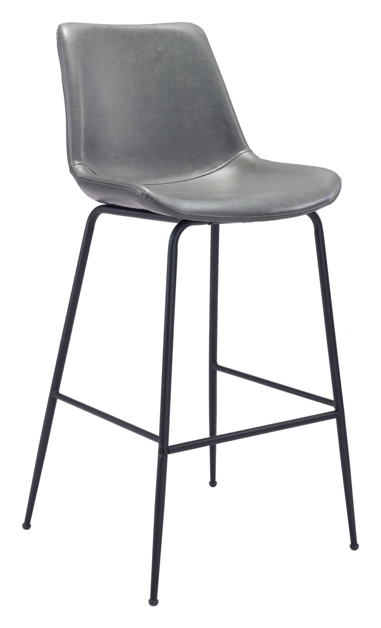Byron Barstool Gray - Image 3
