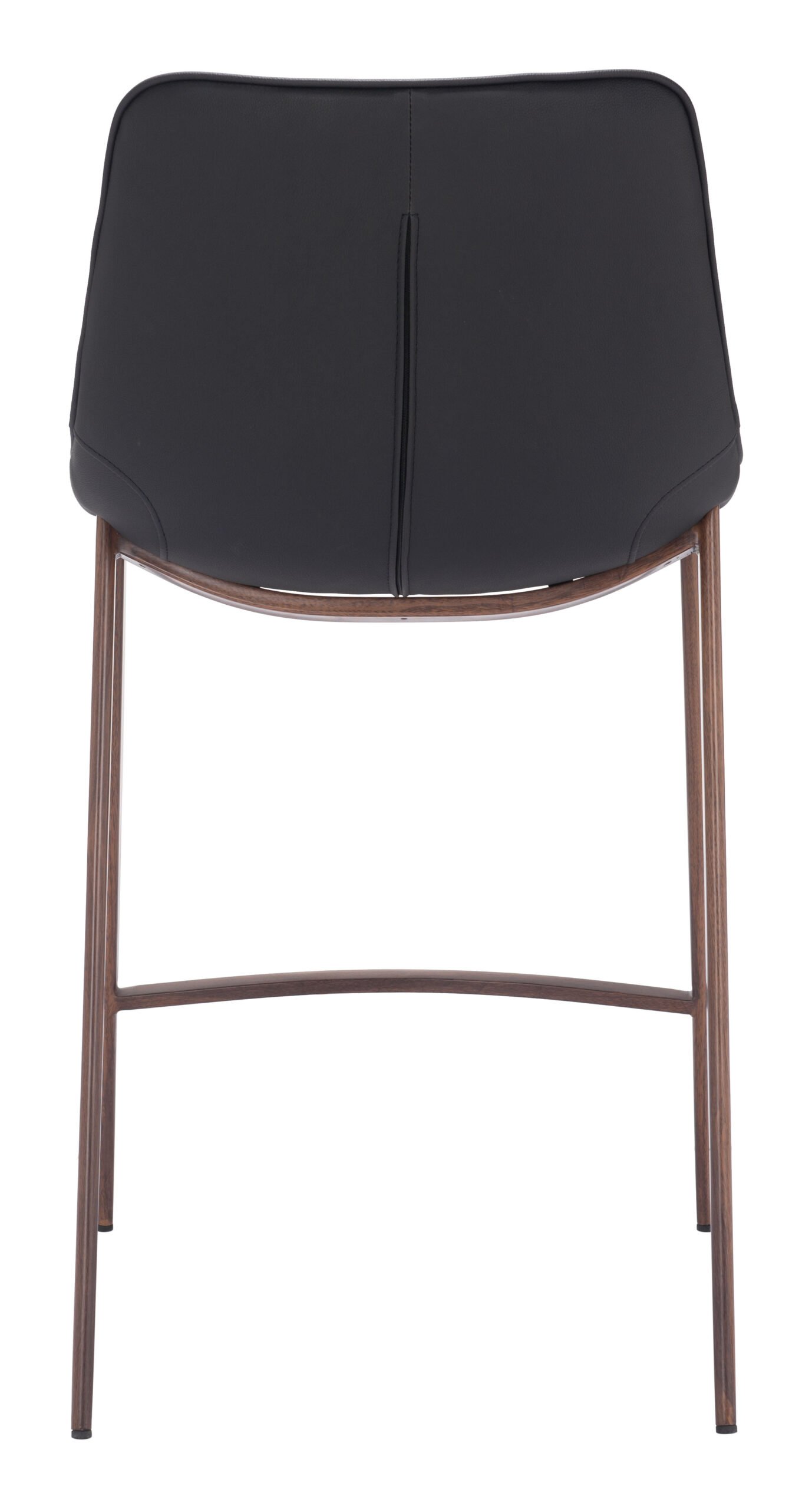 Magnus Counter Stool (Set of 2) Black & Walnut - Image 5