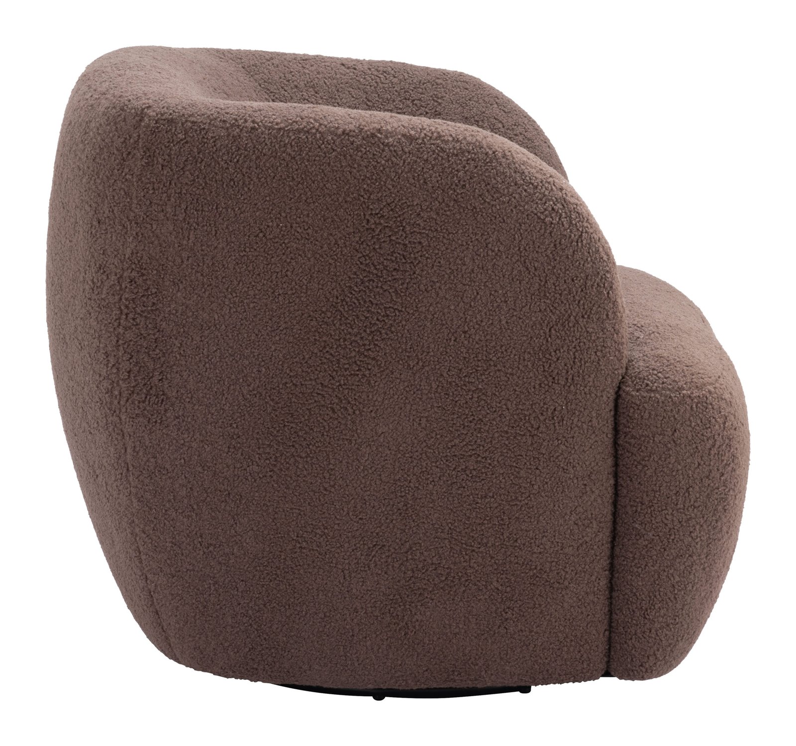 Govan Swivel Chair Brown - Image 3