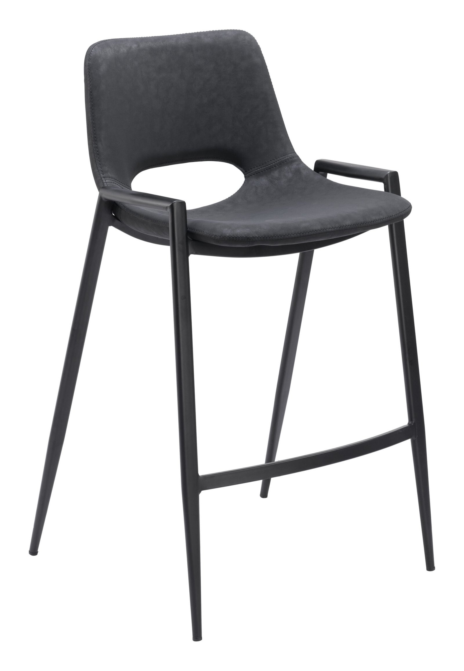 Desi Counter Stool (Set of 2) Black - Image 3