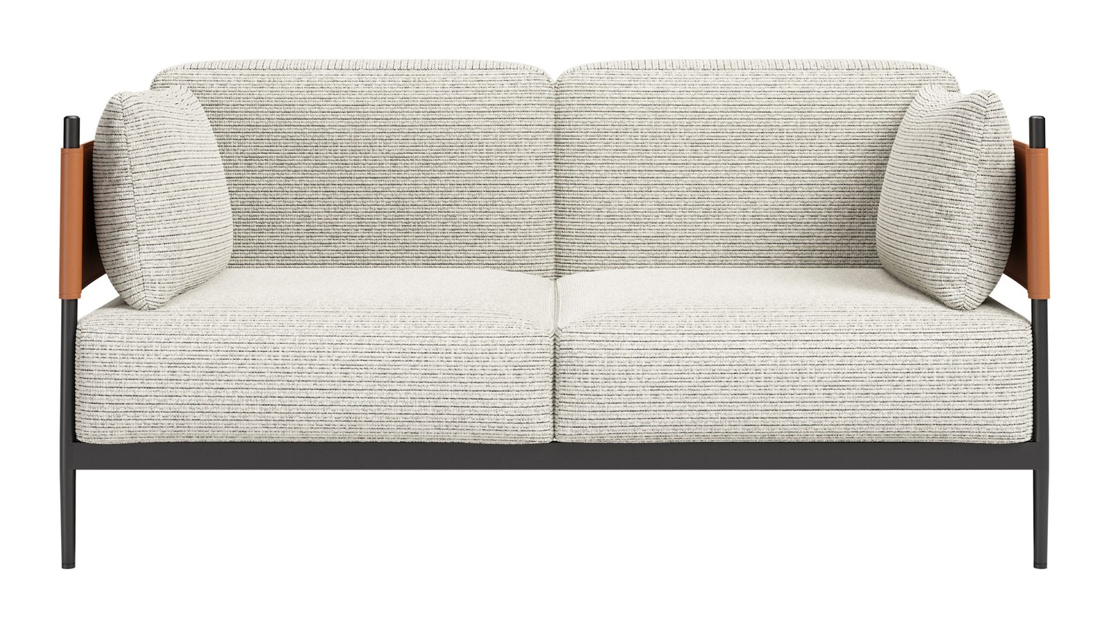 Stirbe Loveseat Gray - Image 5