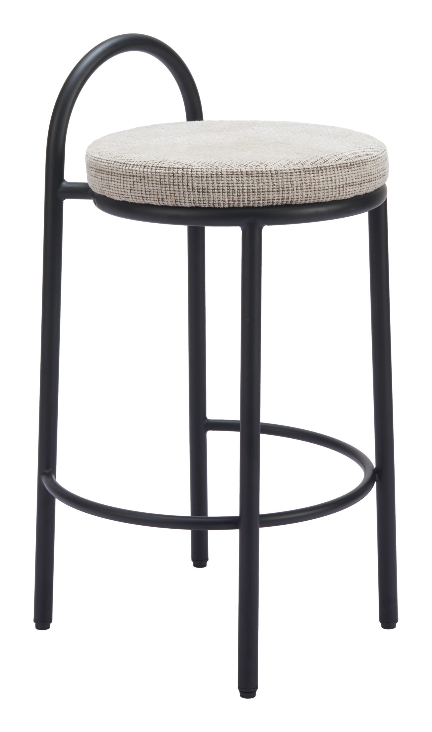 Sisal Counter Stool (Set of 2) Beige Tweed - Image 9