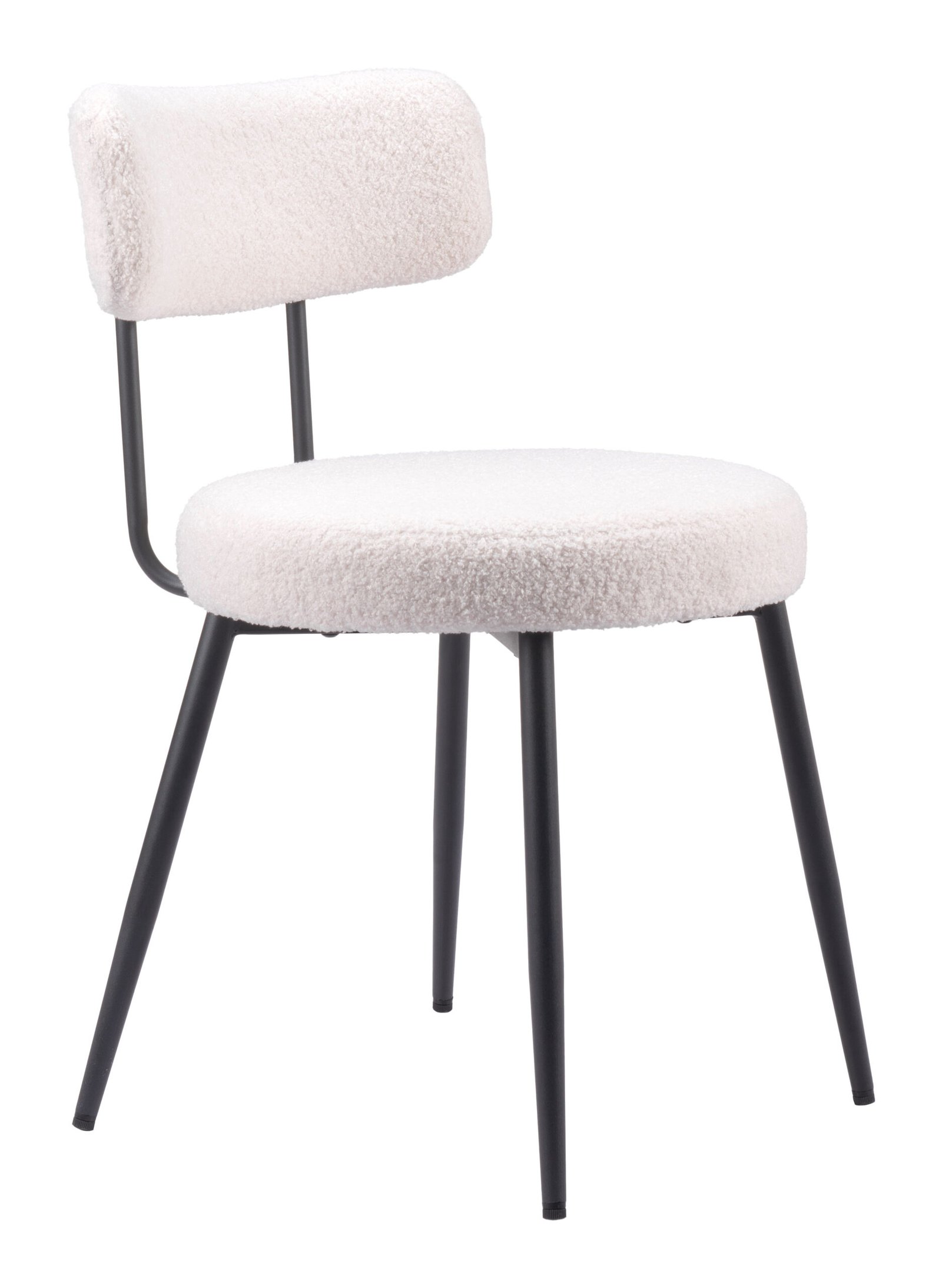 Blanca Dining Chair (Set of 2) Ivory - Image 8