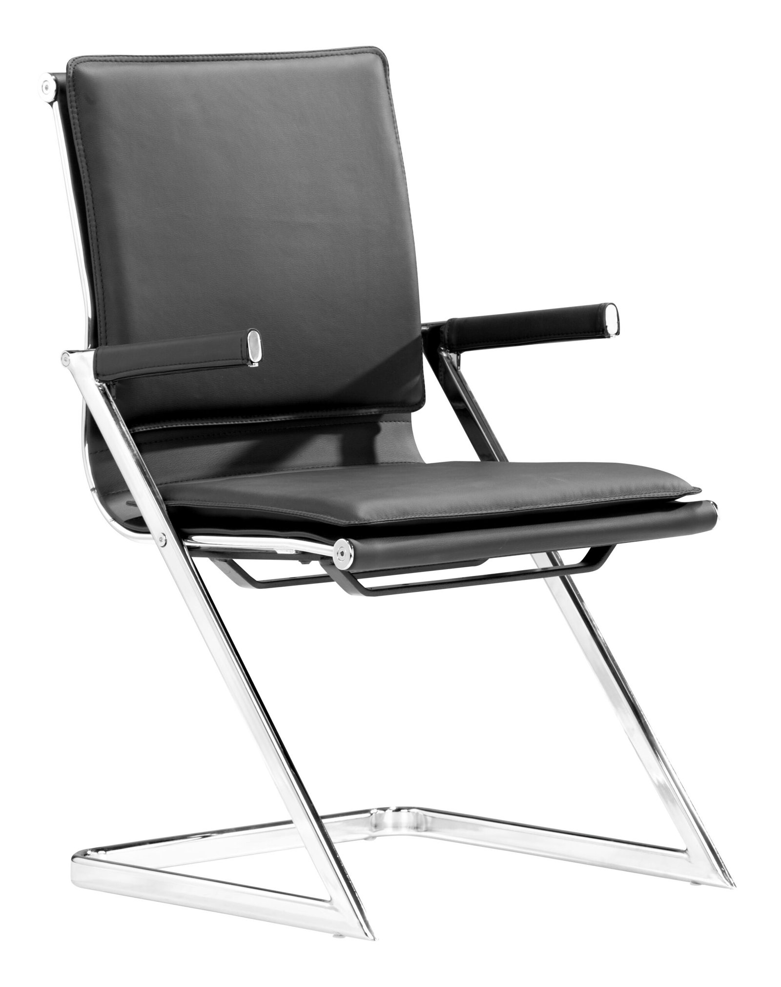 Lider Plus Conference Chair (Set of 2) Black - Image 3