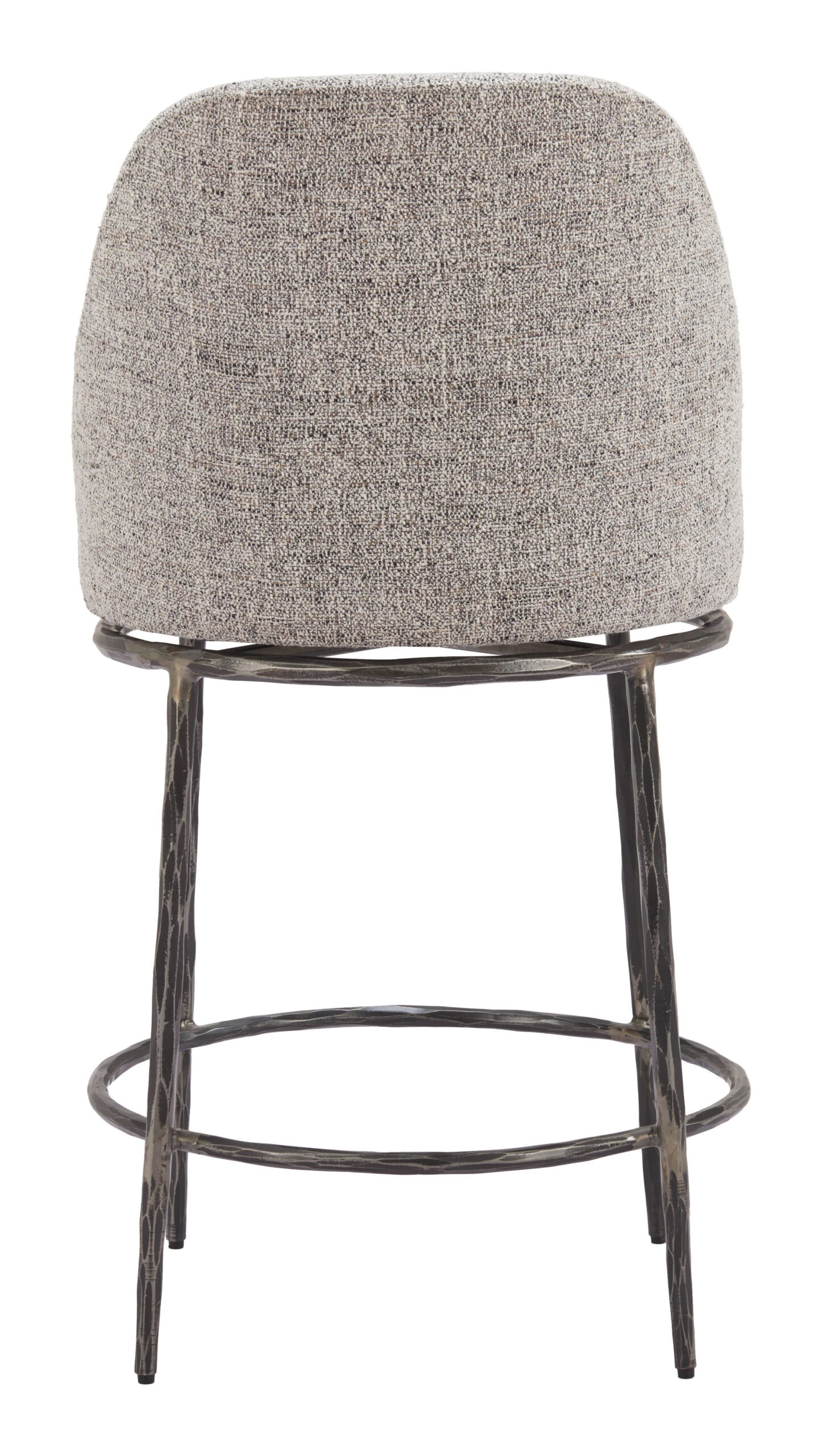 Nordhavn Swivel Counter Stool Gray - Image 5