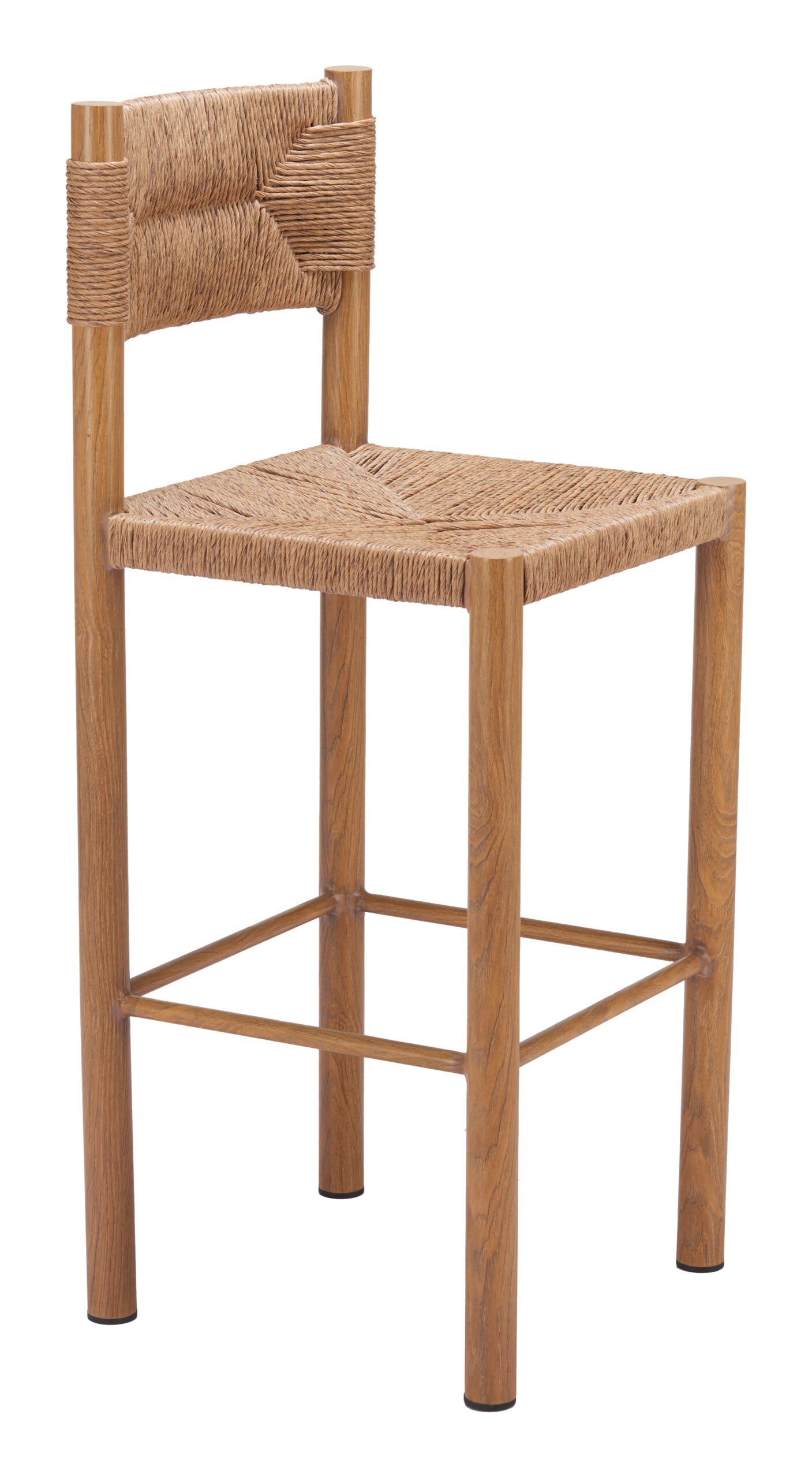 Iska Barstool (Set of 2) Natural - Image 3