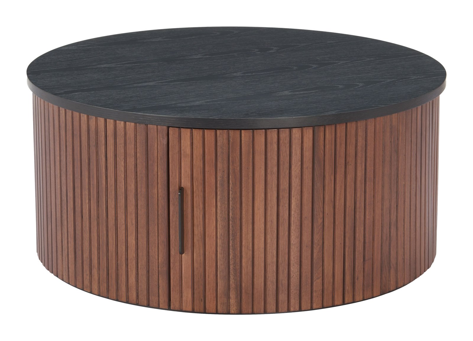 Nejaus Coffee Table Black & Walnut - Image 5