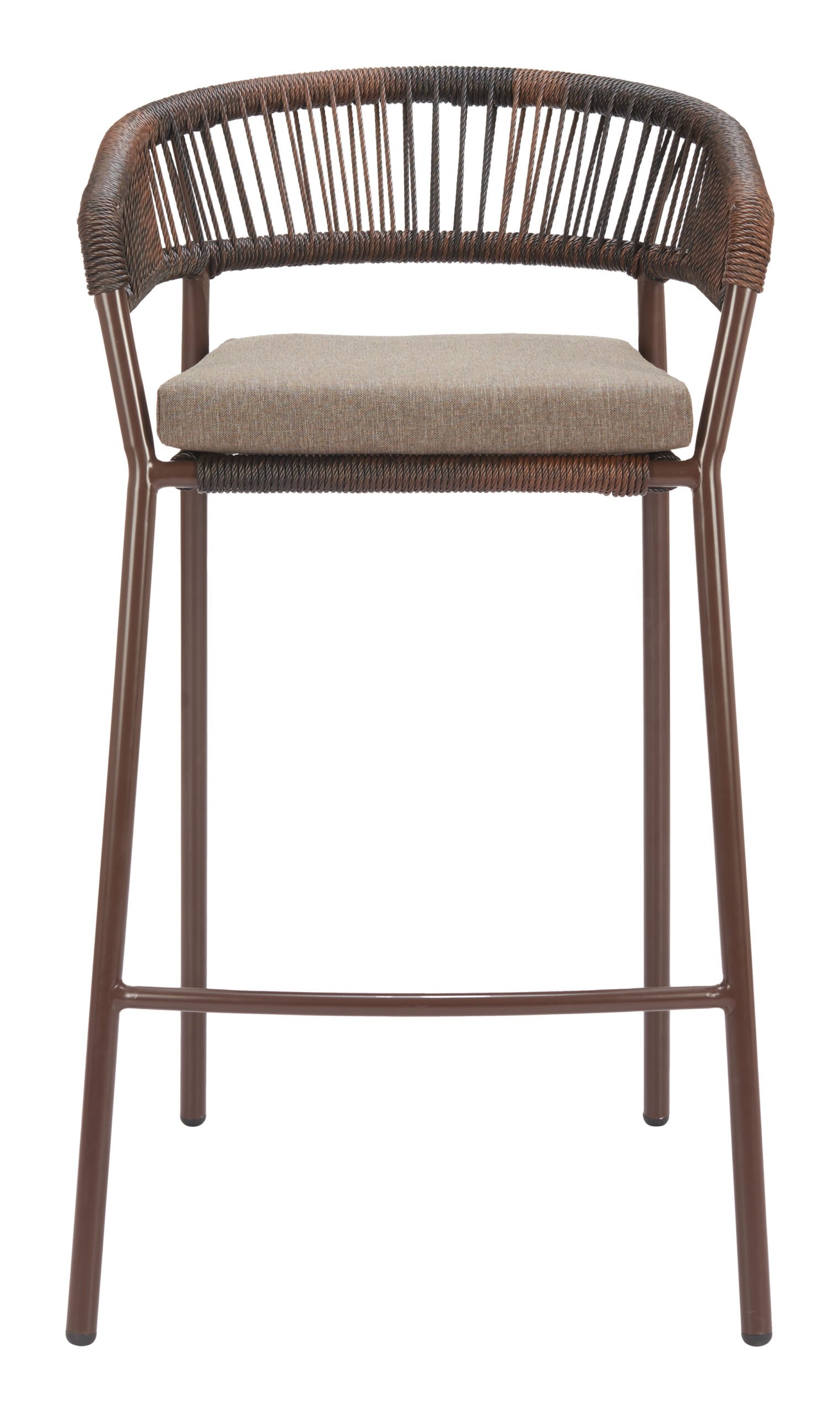 Skye Barstool (Set of 2) Brown - Image 3