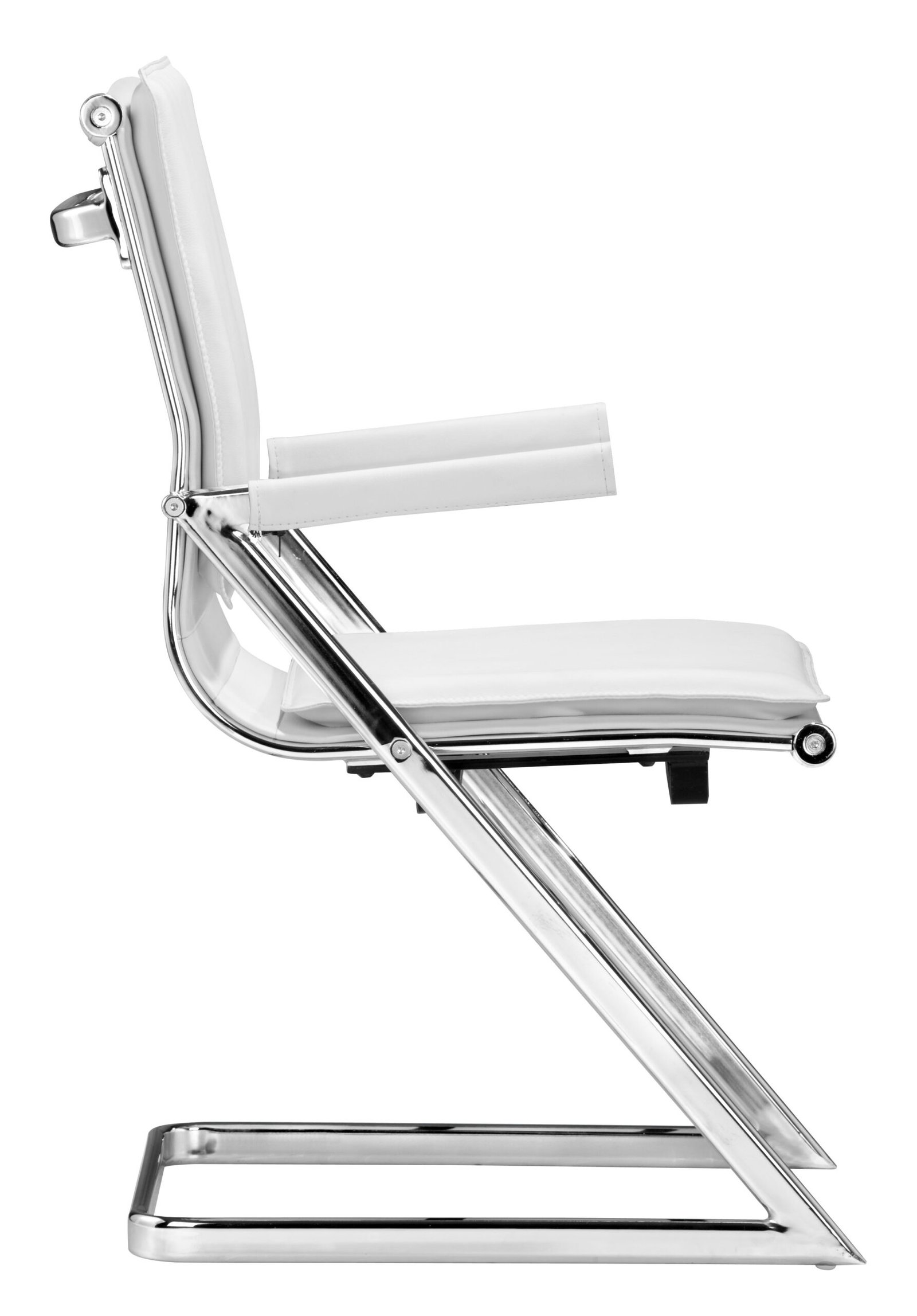 Lider Plus Conference Chair (Set of 2) White - Image 4